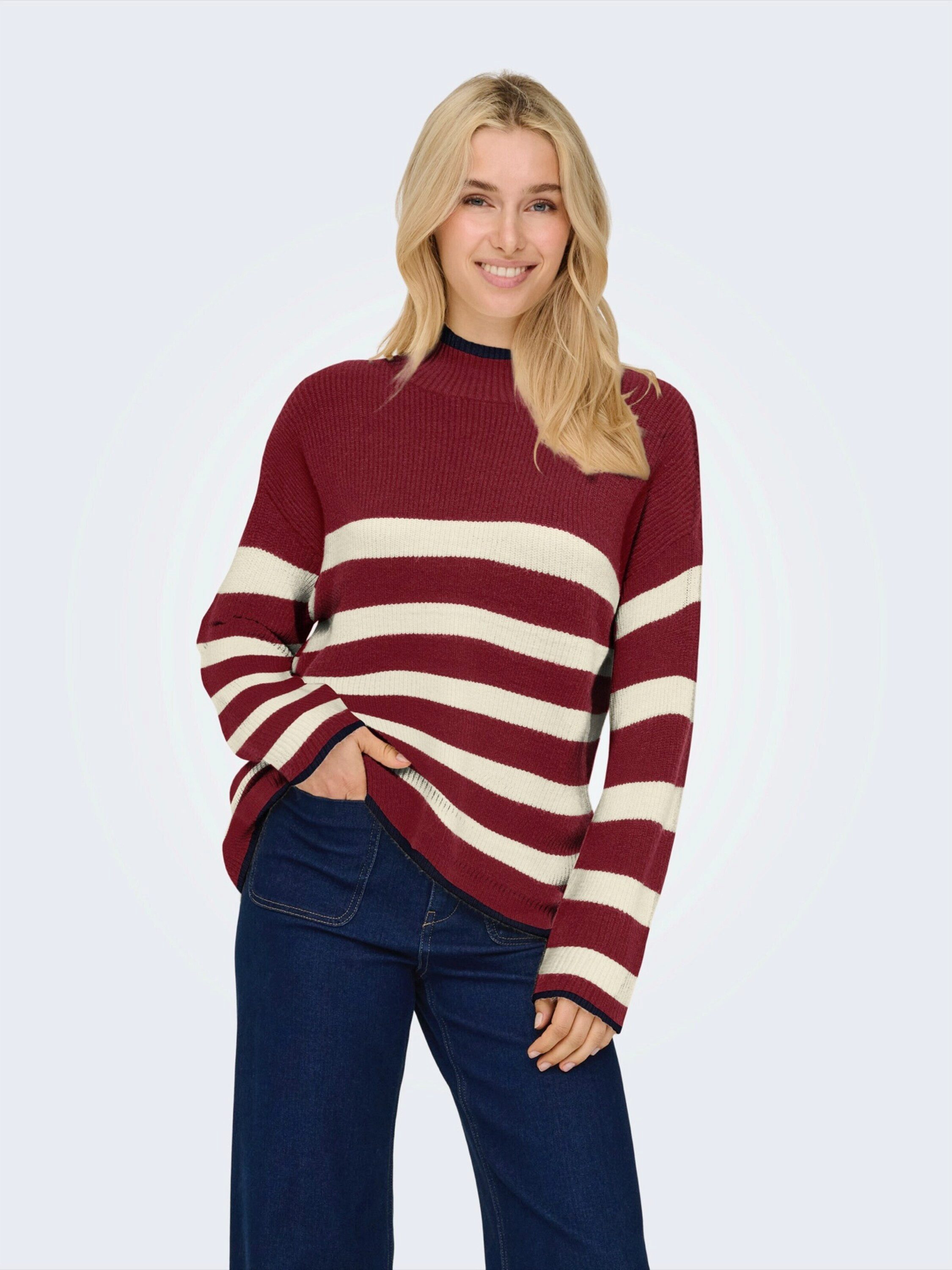 ONLY Strickpullover ONLKATIA (1-tlg) Plain/ohne Details