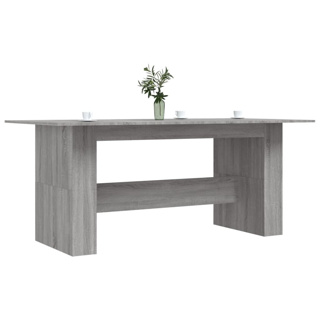 vidaXL Esstisch Esstisch Grau Sonoma 180x90x76 günstig online kaufen