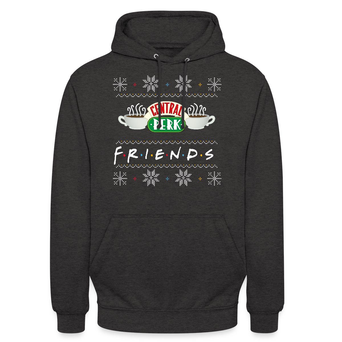 Spreadshirt Hoodie Friends X-Mas Central Perk Unisex Hoodie (1-tlg)