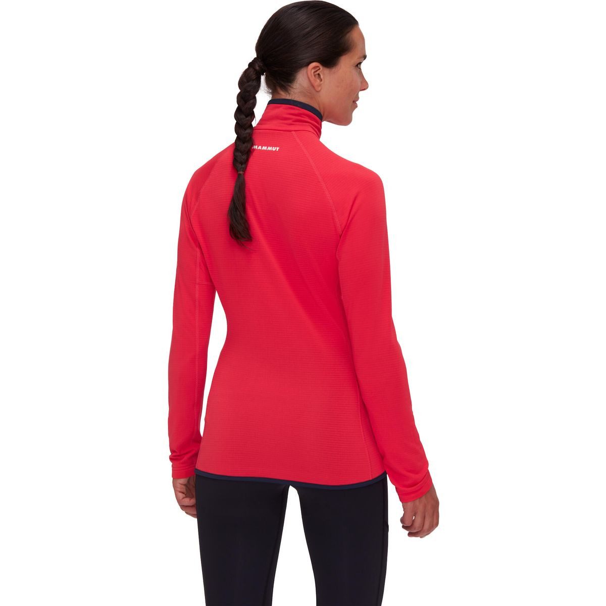 Mammut Fleecejacke Aenergy Light ML Half Zip Pull Women Ultraleichter Midlayer für Damen, ideal als Baselayer mit optimaler