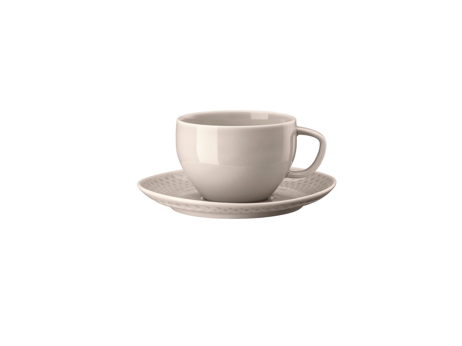 Rosenthal Tasse Junto Soft Shell Cafe au Lait 2-tlg., Porzellan