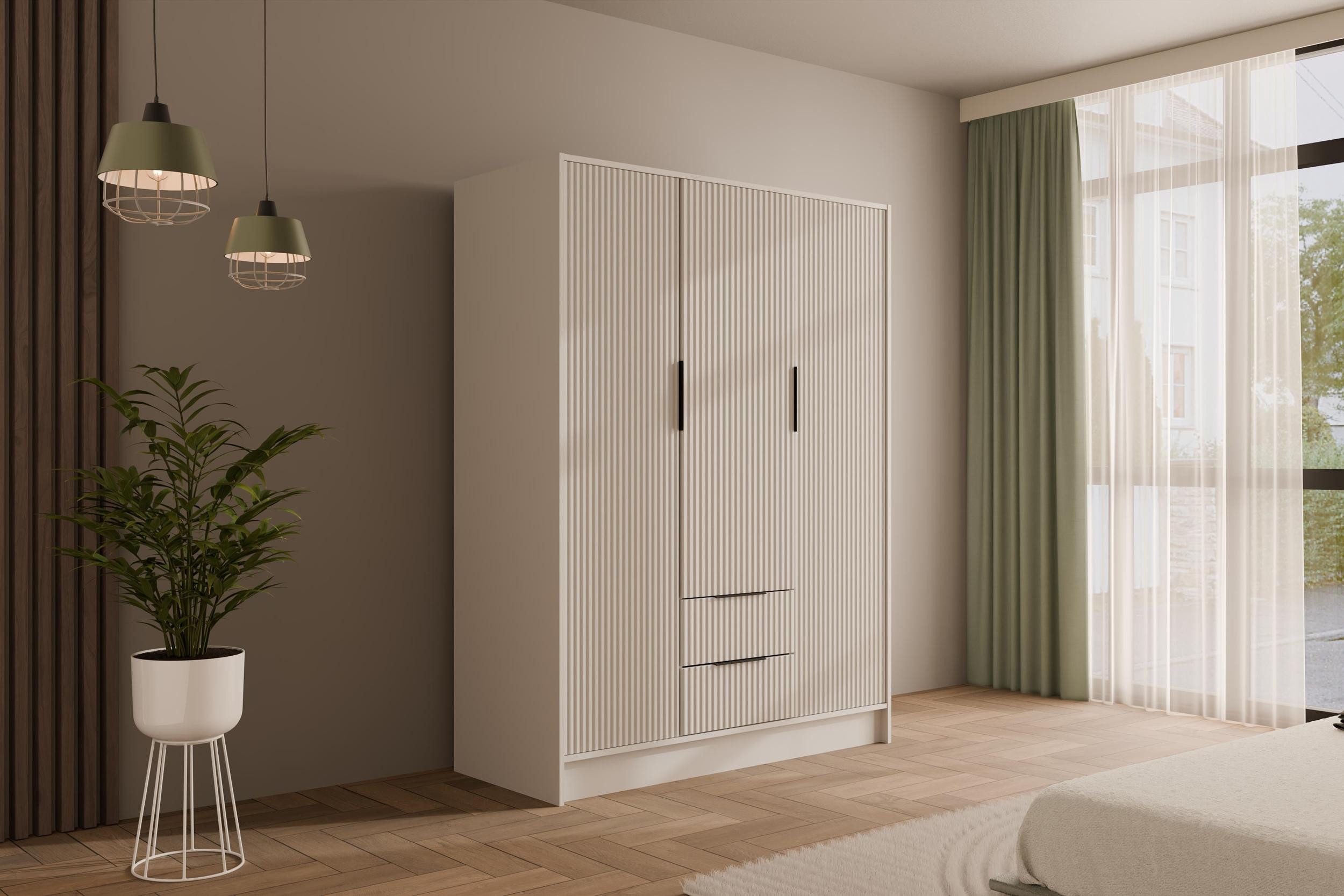 ALTDECOR Drehtürenschrank NOA (Kleiderschrank Garderobenschrank mit viel St günstig online kaufen