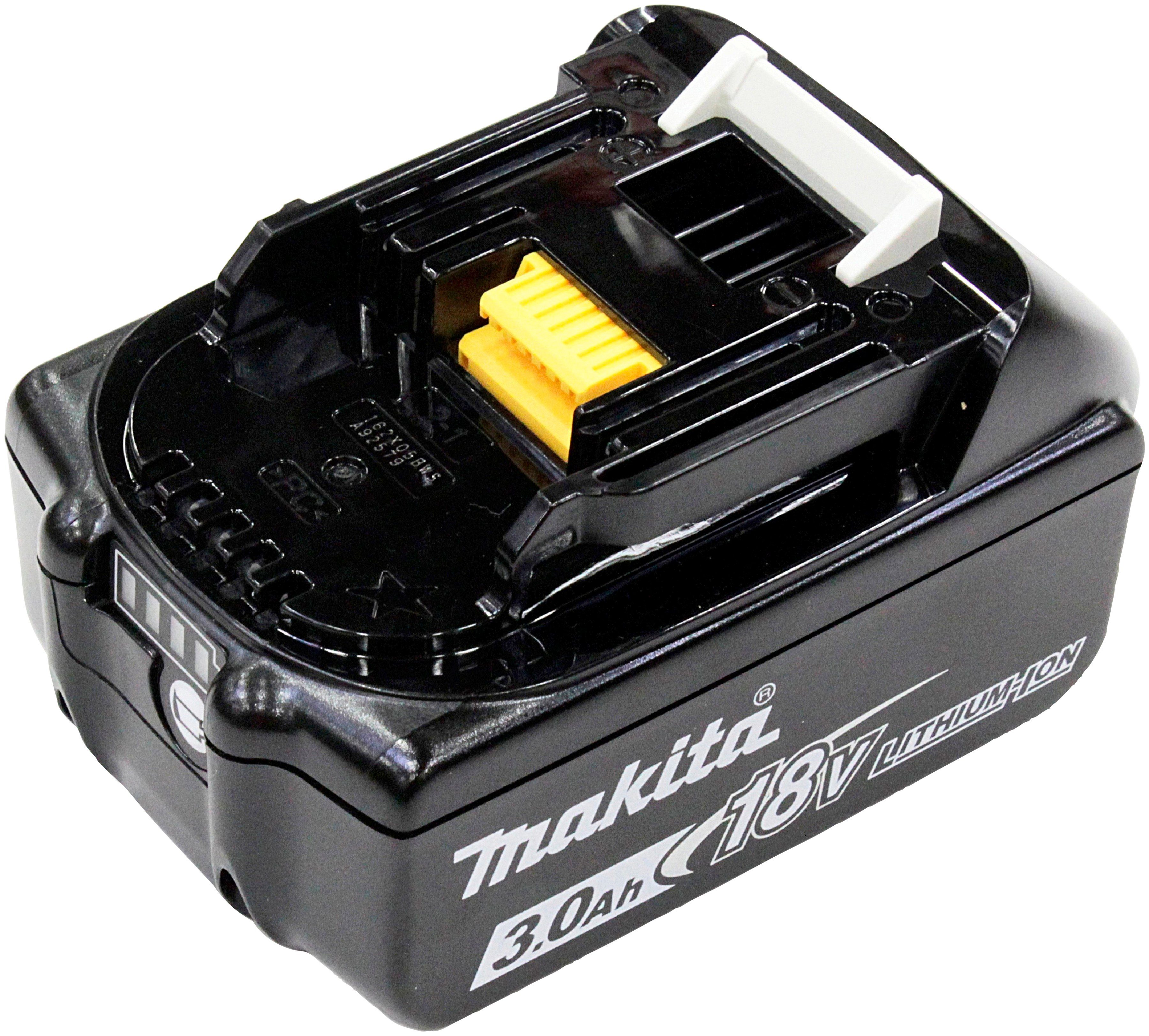 Makita Akku-Bohrschrauber DDF482RFJ, max. 1900 U/min, inkl. 2 Akkus 18V/3Ah, Ladegerät und Koffer