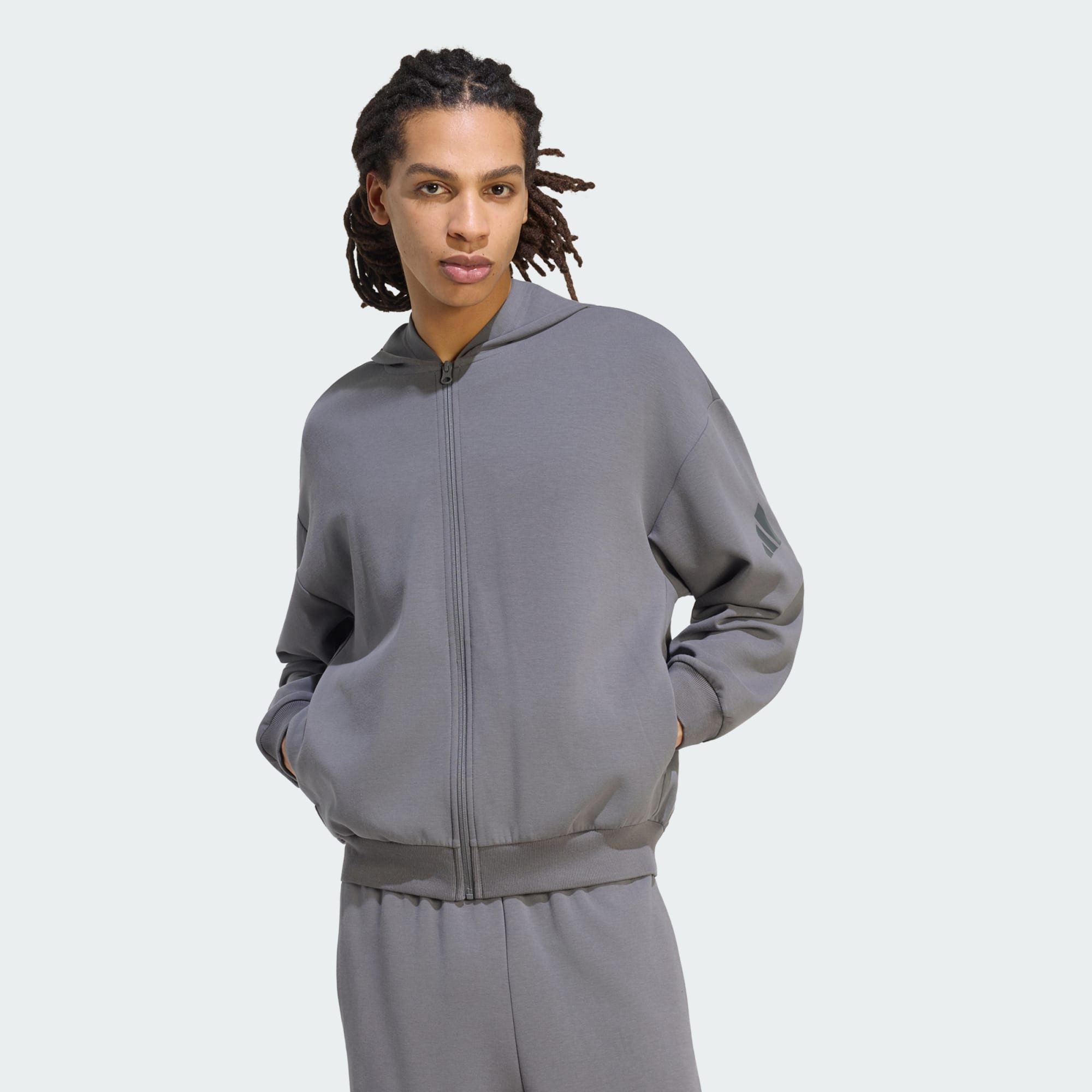adidas Sportswear Funktionsjacke SOFT LUX KAPUZENJACKE (1-St)