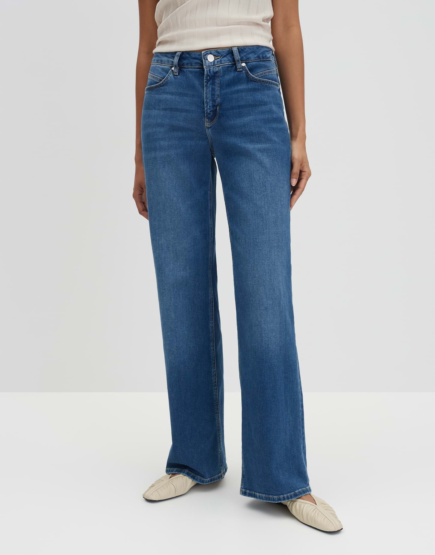 someday Bootcut-Jeans Carie iconic Mid Rise,Flared günstig online kaufen