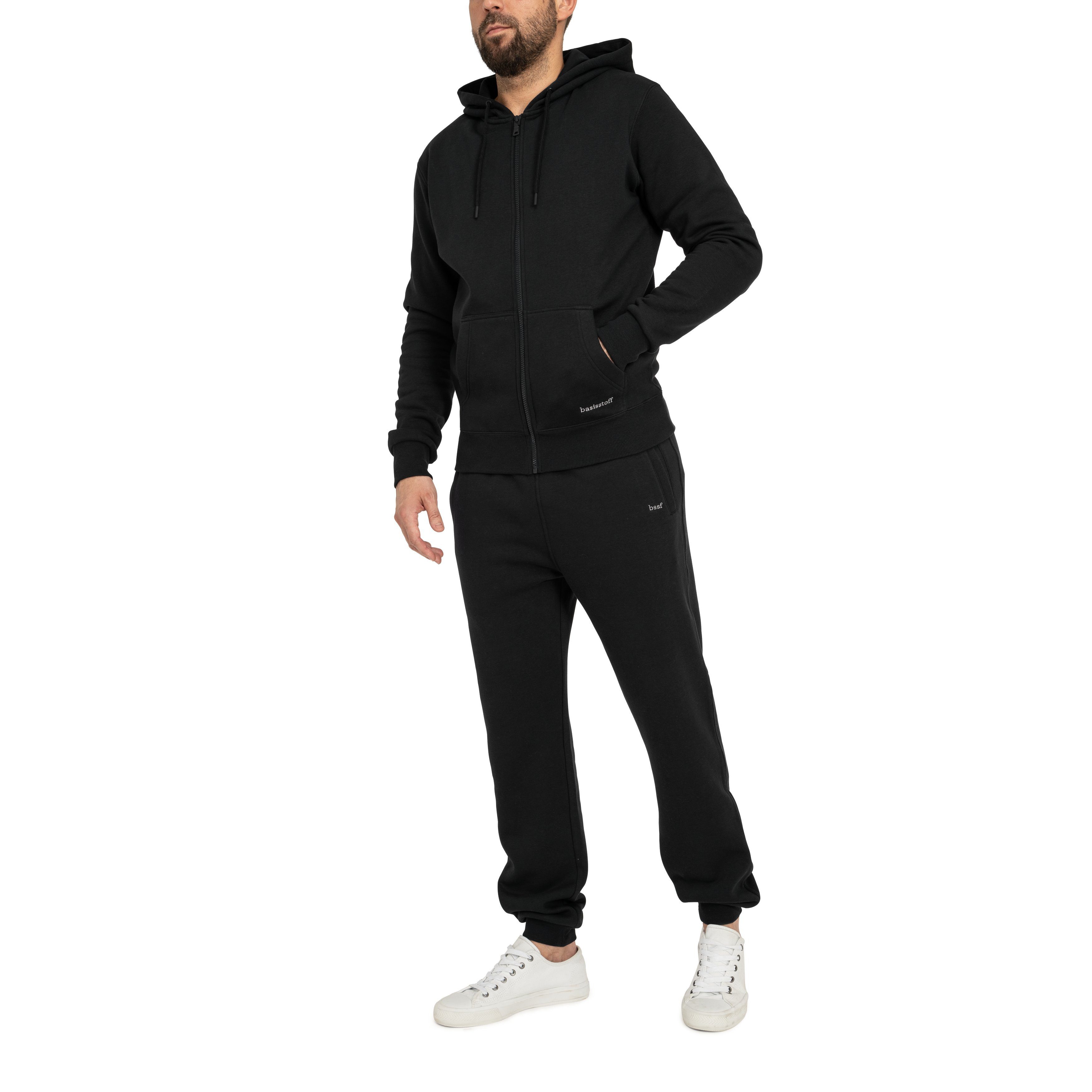 Basisstoff Jogginganzug Laufkumpel Herren Jogging Anzug Trainingsanzug Hausanzug