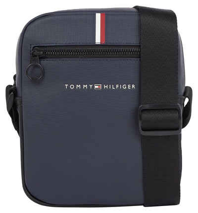 Tommy Hilfiger Mini Bag TH ESSENTIAL PIQUE MINI REPORTER, mit charakteristischem Streifendetail