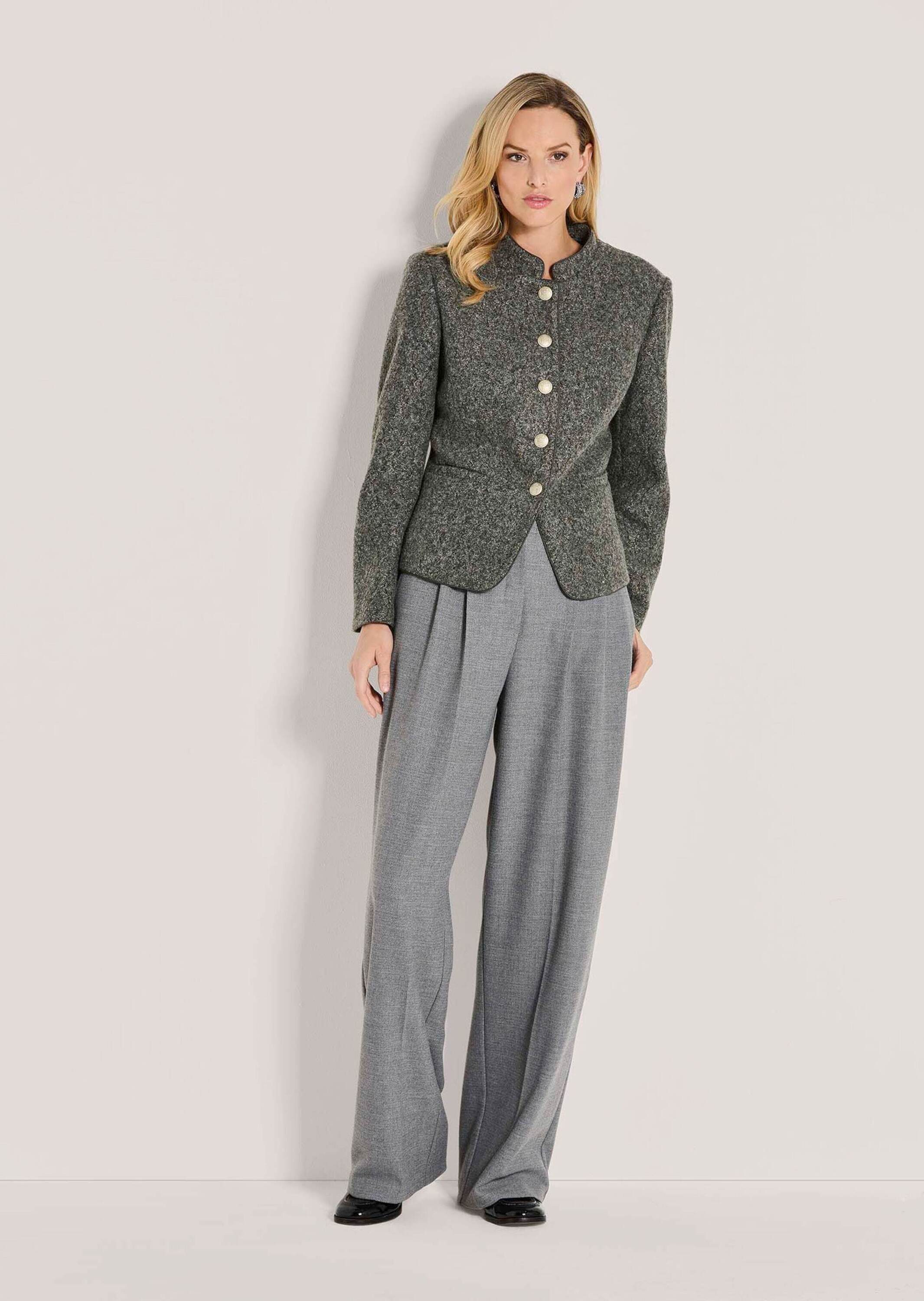 MADELEINE Kurzblazer Schicker Kurzblazer mit Stehkragen Taillierter Blazer günstig online kaufen