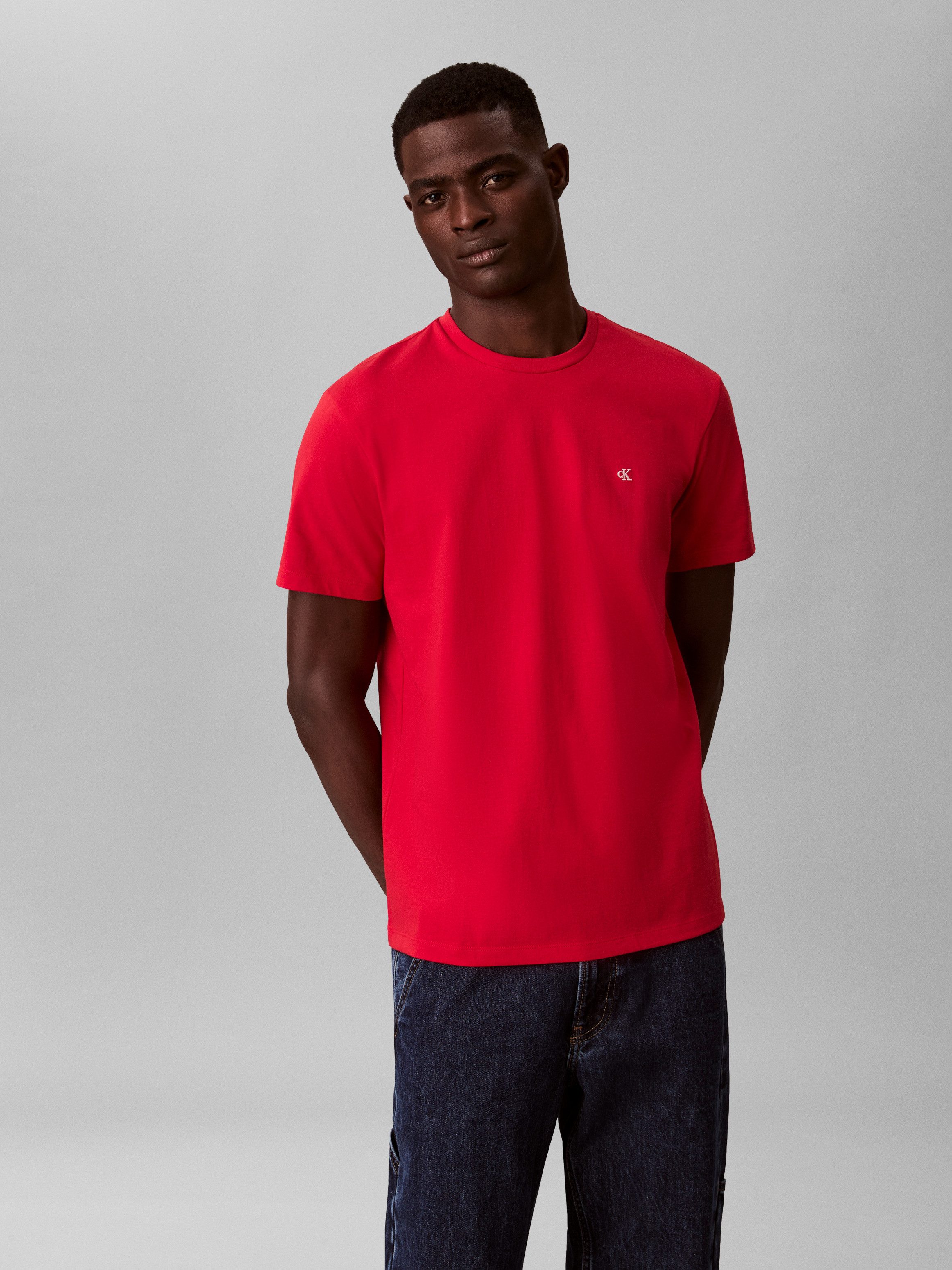 Calvin Klein Jeans T-Shirt regular fit, Rundhalsausschnitt