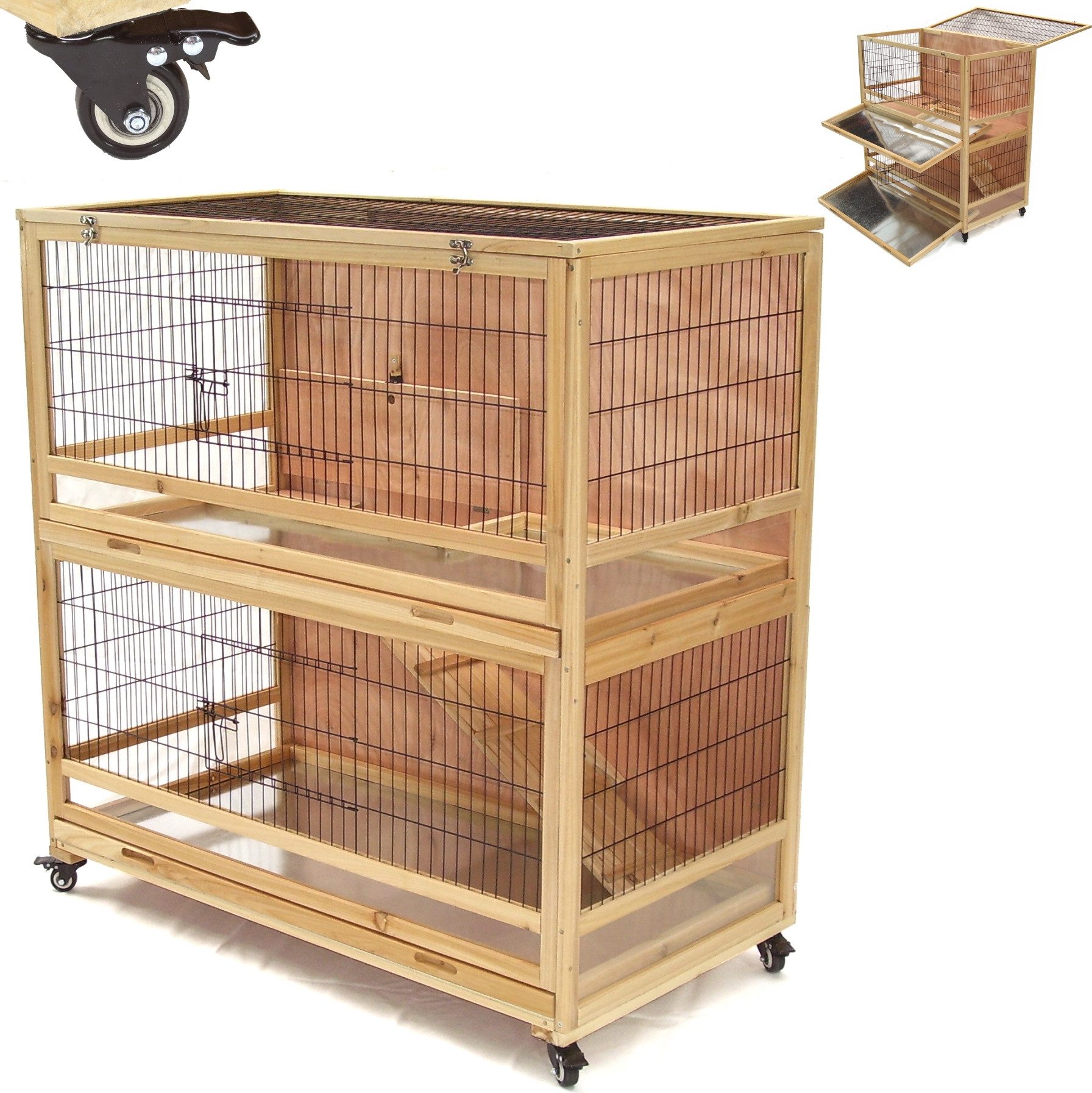 Apex Kleintierstall Hasenstall Kaninchenstall XXL Kleintierstall günstig online kaufen