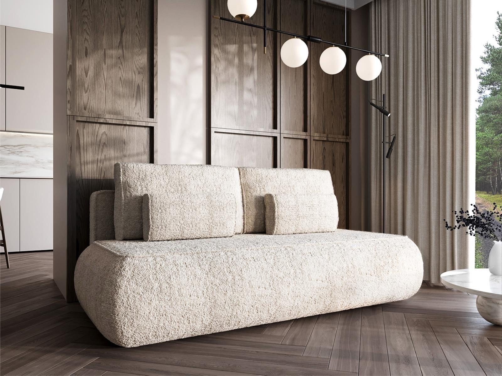 Compleo Schlafsofa Sofa ohne Armlehnen BELLS, günstig online kaufen