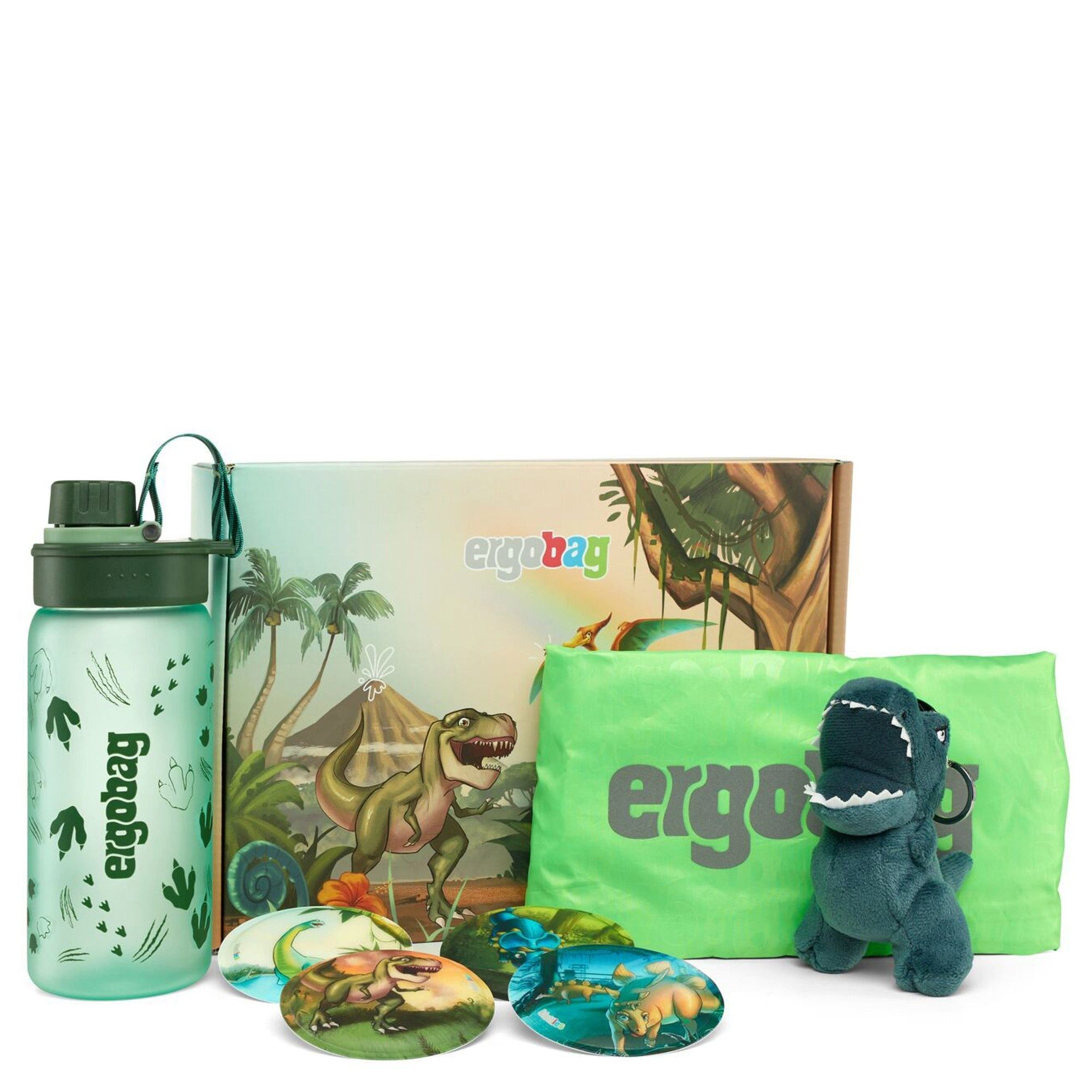 ergobag Schulranzen Zubehör Fanbox (Dinosaurier)