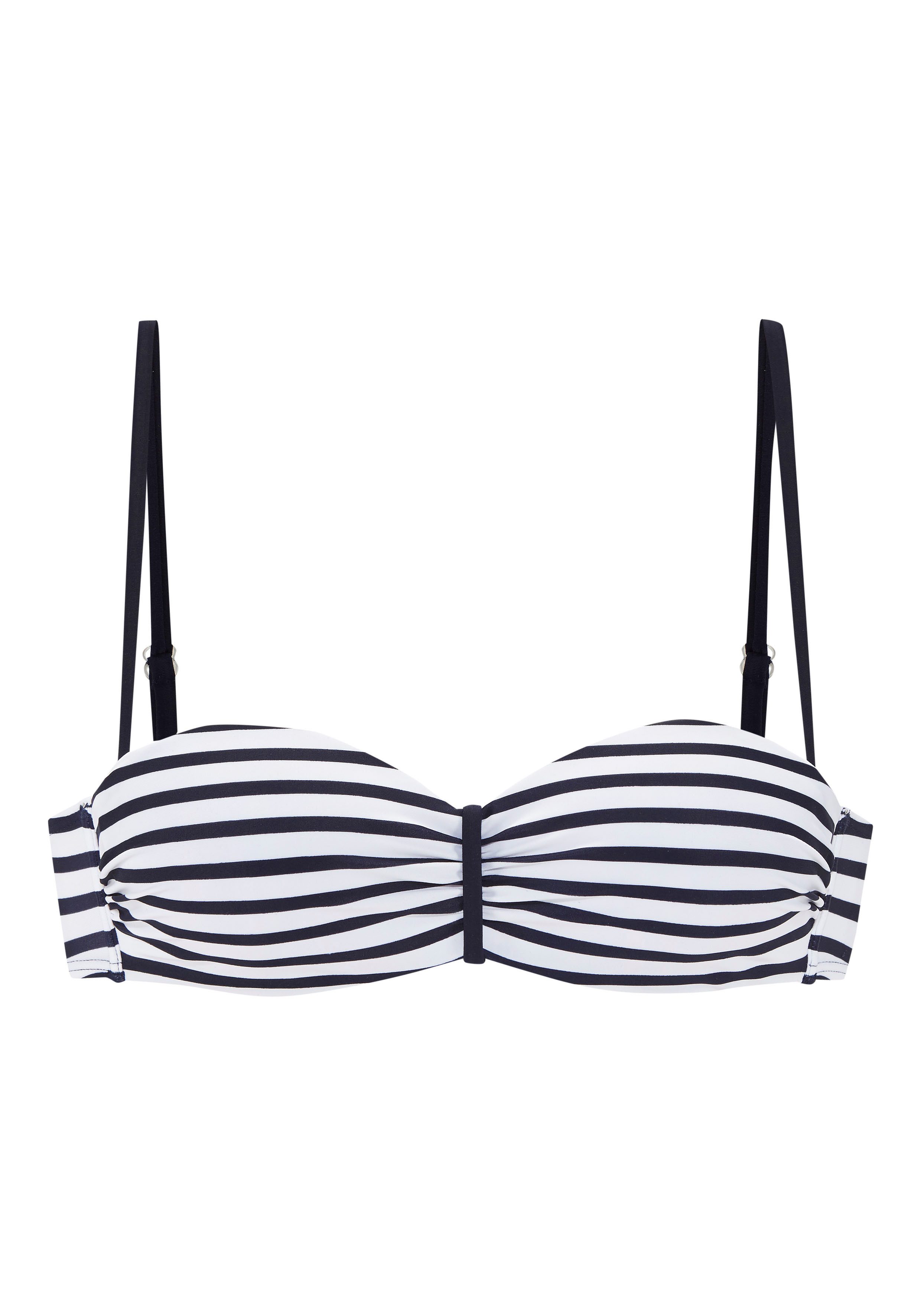 Venice Beach Bandeau-Bikini-Top Summer, Im Streifendesign günstig online kaufen