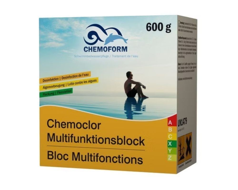 Chlorgranulat Chemoform Chemoclor Chlor Multifunktionsblock 600g