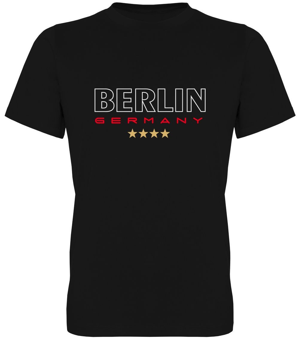 G-graphics T-Shirt Berlin Germany (1-tlg) Herren T-Shirt mit einem Motiv für den echten Fan