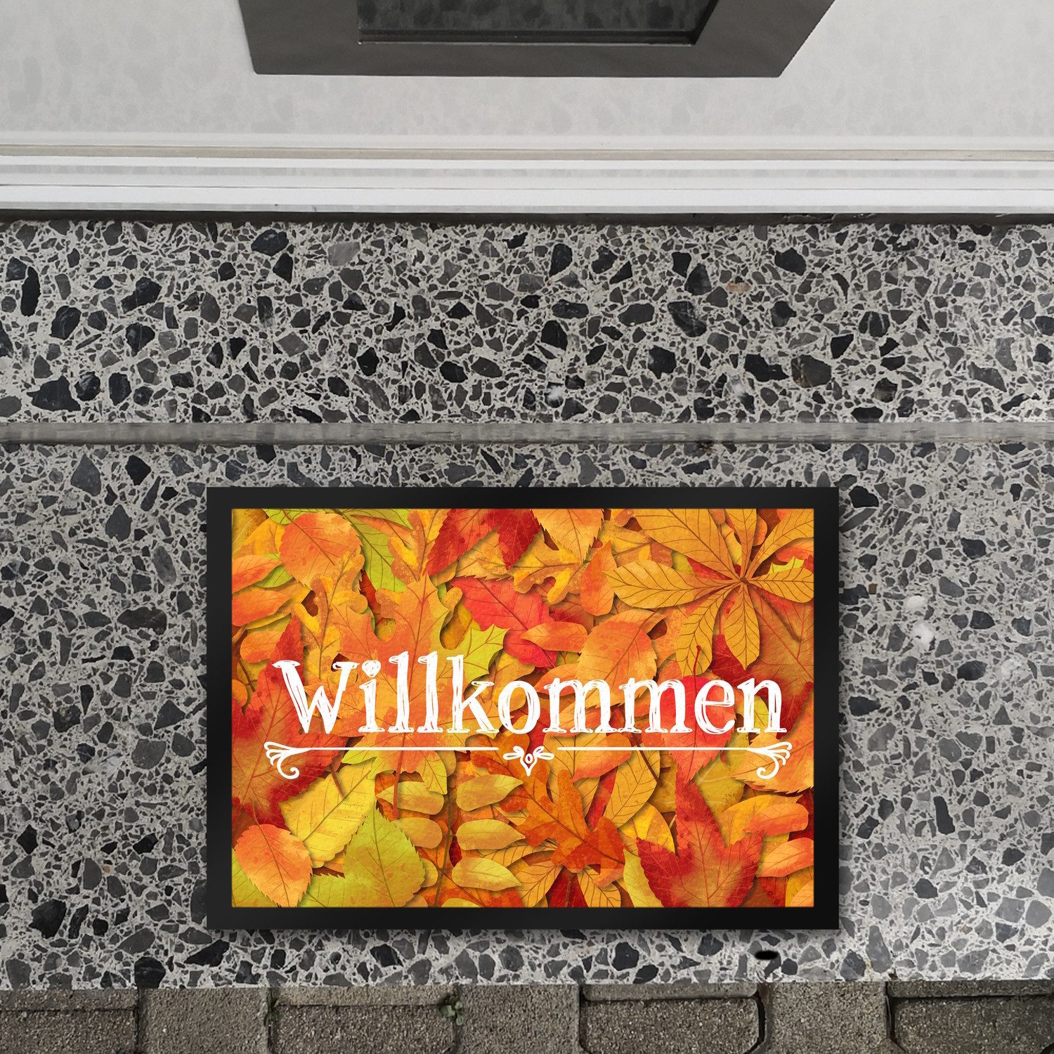 speecheese Fußmatte Fußmatte in 35x50 cm mit schönen Herbstblättern und Sch günstig online kaufen
