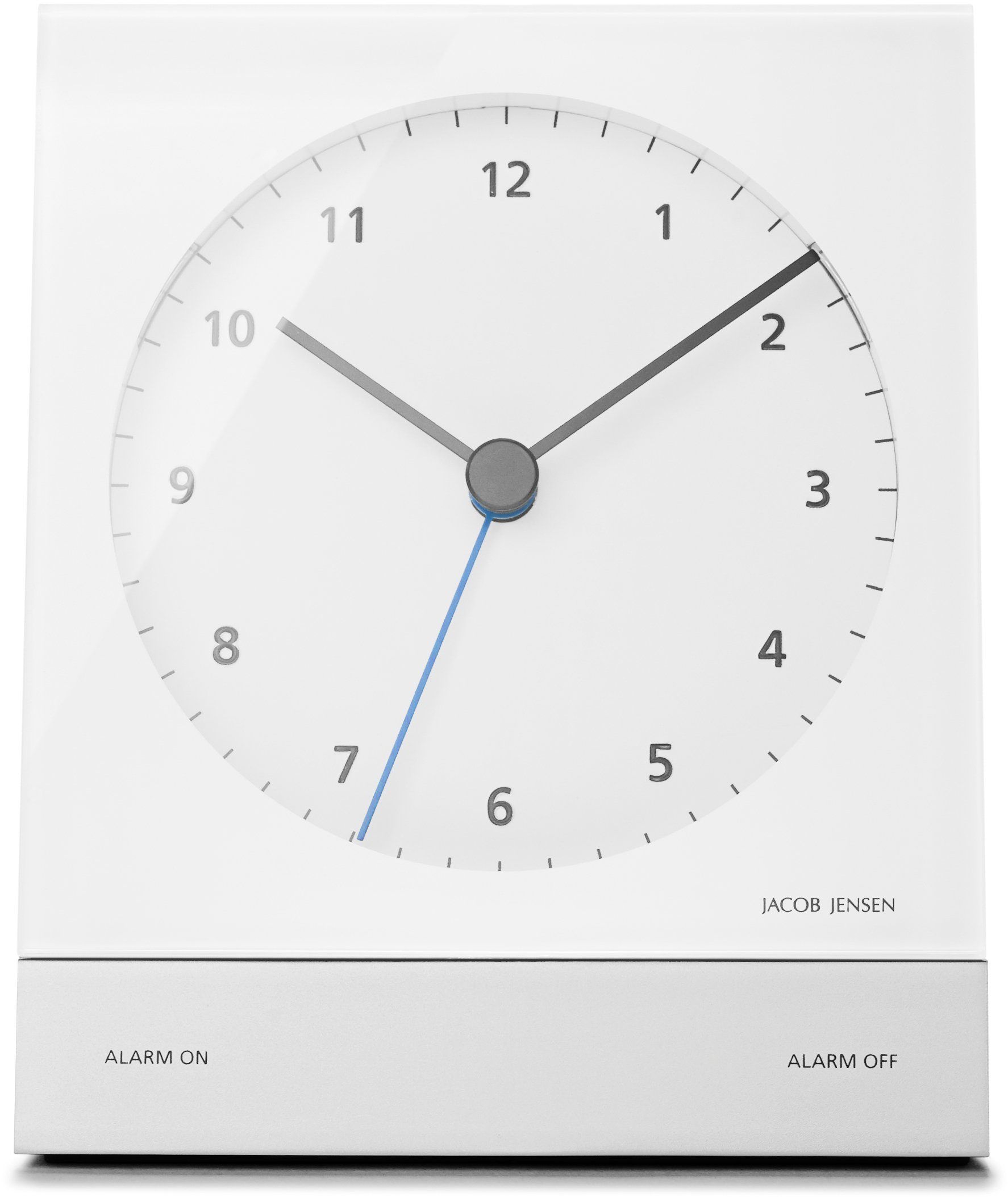 Funkwecker Jacob Jensen Alarm Clock Analog Funk white 352