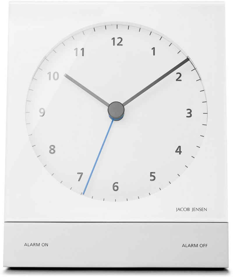 Jacob Jensen Радио-будильник часы Jacob Jensen Alarm Clock Analog Funk white 352