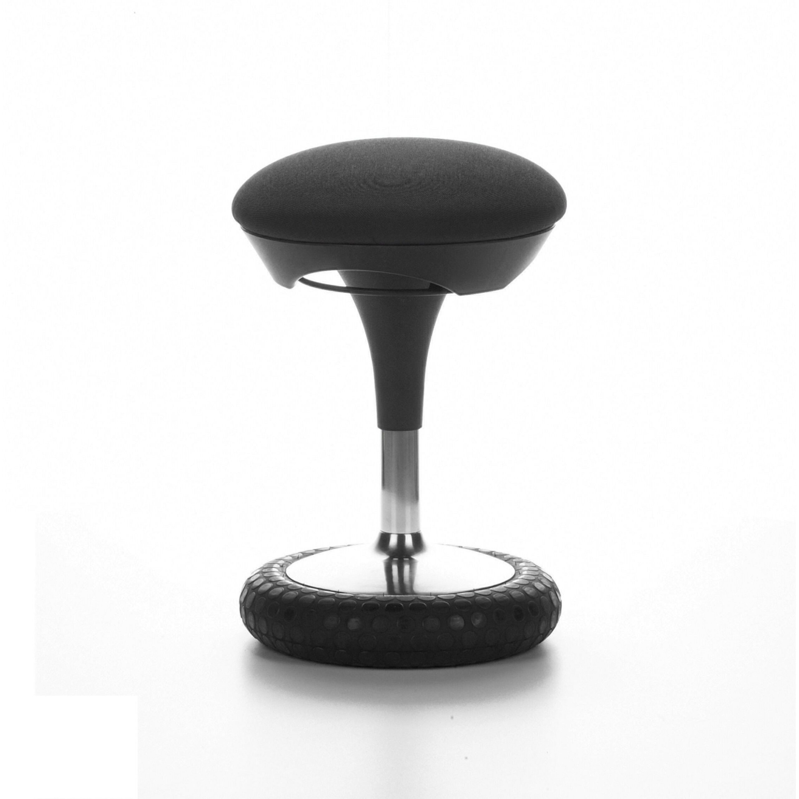 TOPSTAR Stehhilfe SITNESS 20 Arbeitshocker Stoff Höhe 44.0 - 54.0 cm, Fitness-Hocker höhenverstellbar, bewegliche Sitzfläche