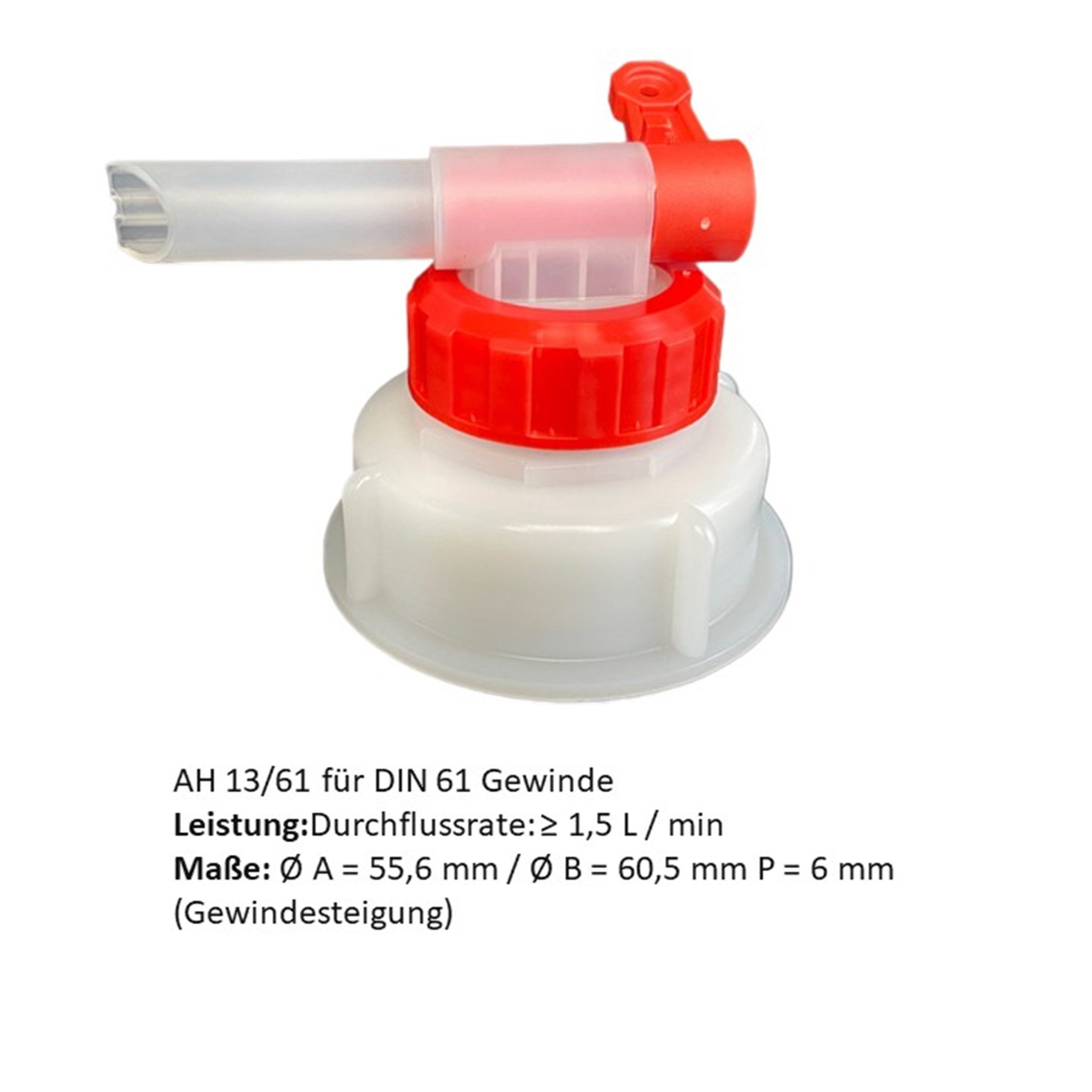 Fluxx Auslaufventil Sabeu FLUXX Ausgießhähne Serie AH13, (Auslaufhahn), Lebensmittelkonform