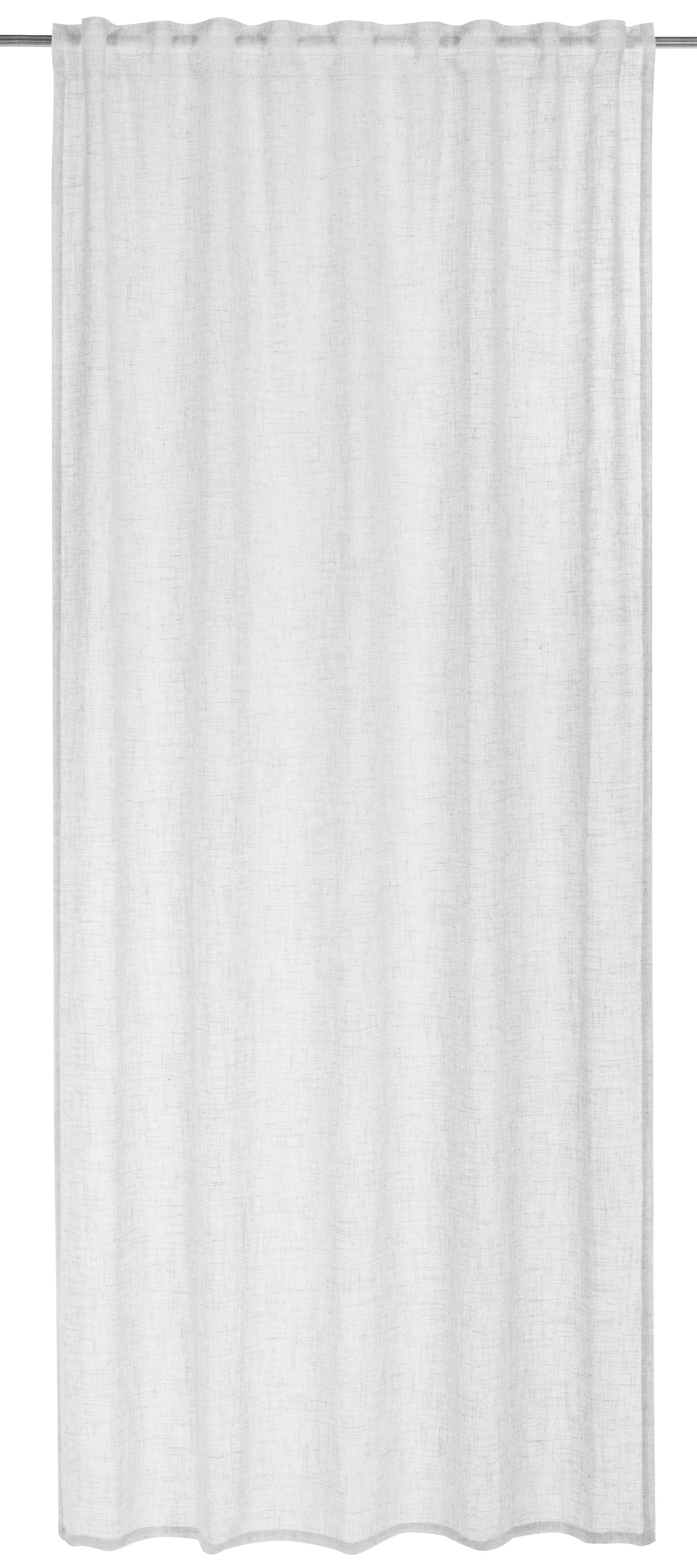 BARBARA Home Collection Gardine Emotions (1 St), Multifunktionsband, halbtransparent, Voile