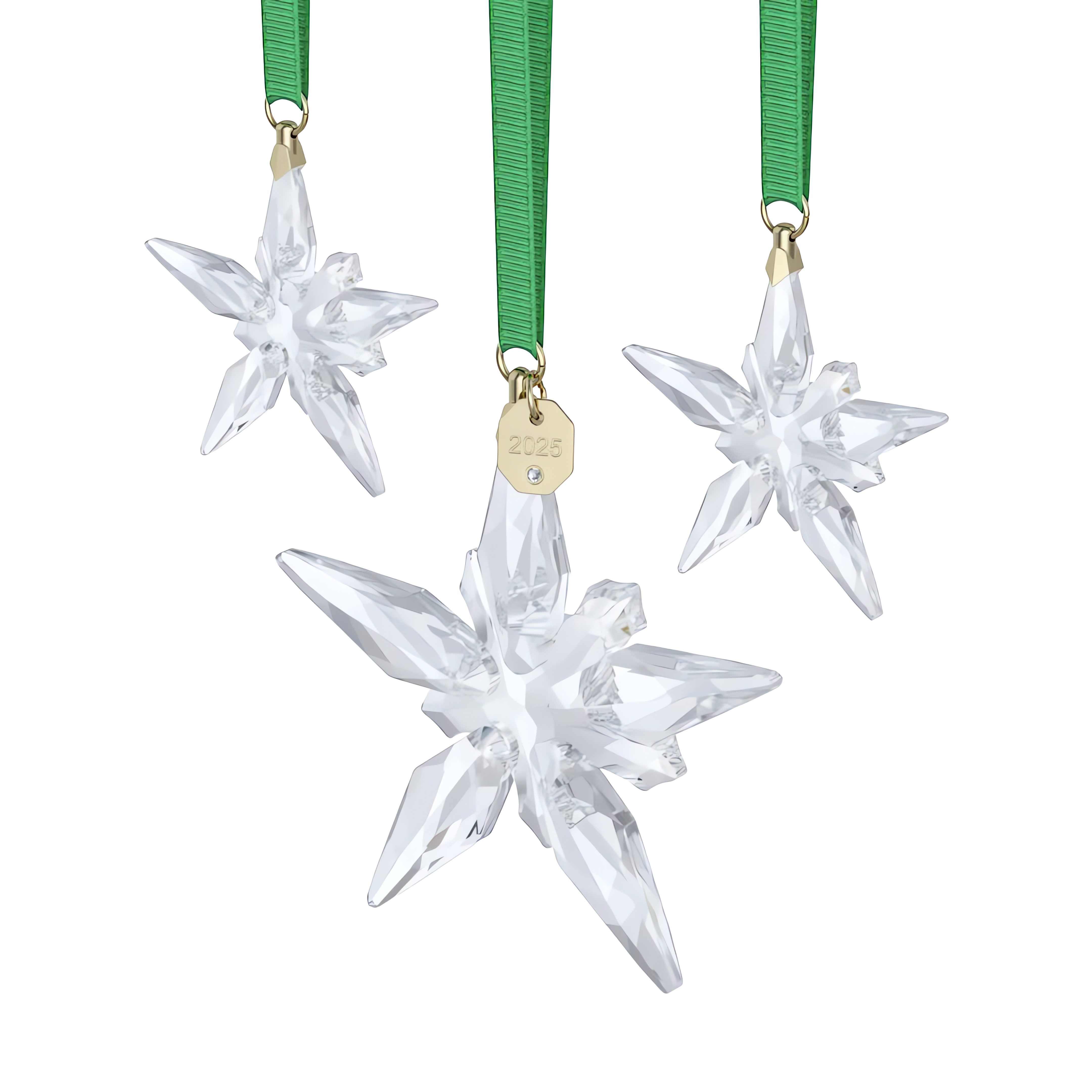 Swarovski Dekohänger Kristallfigur Sammelfigur Multipack Annual Edition Ornament Set 2025 (3 St., Set), Swarovski® Kristall