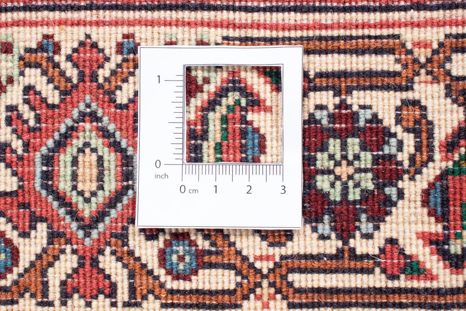 Orientteppich Perser - morgenland, 165 hellrot, x 98 Zertifikat Höhe: cm 15 Wohnzimmer, - Handgeknüpft, rechteckig, mit - mm, Einzelstück Bidjar