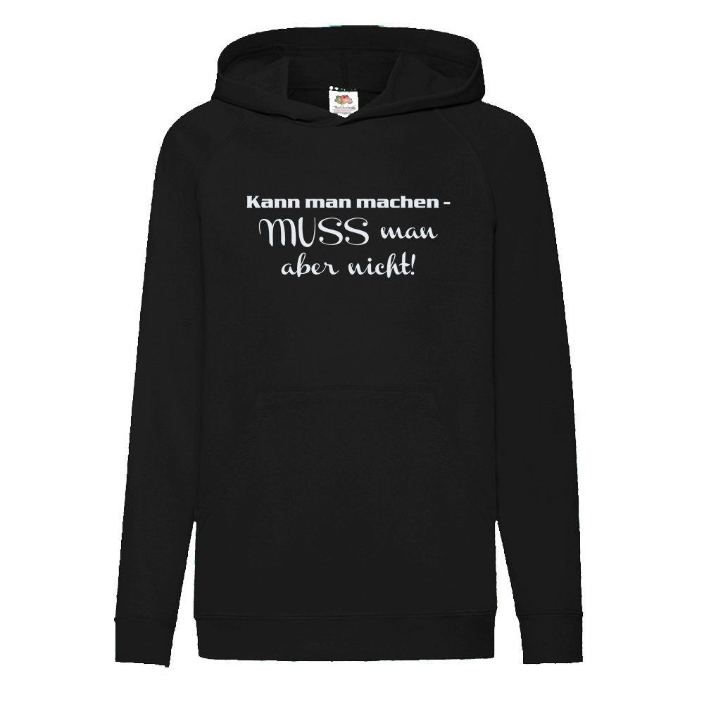 Ggraphics Hoodie Kann man machen, muss man aber nicht Kinder Hoodie