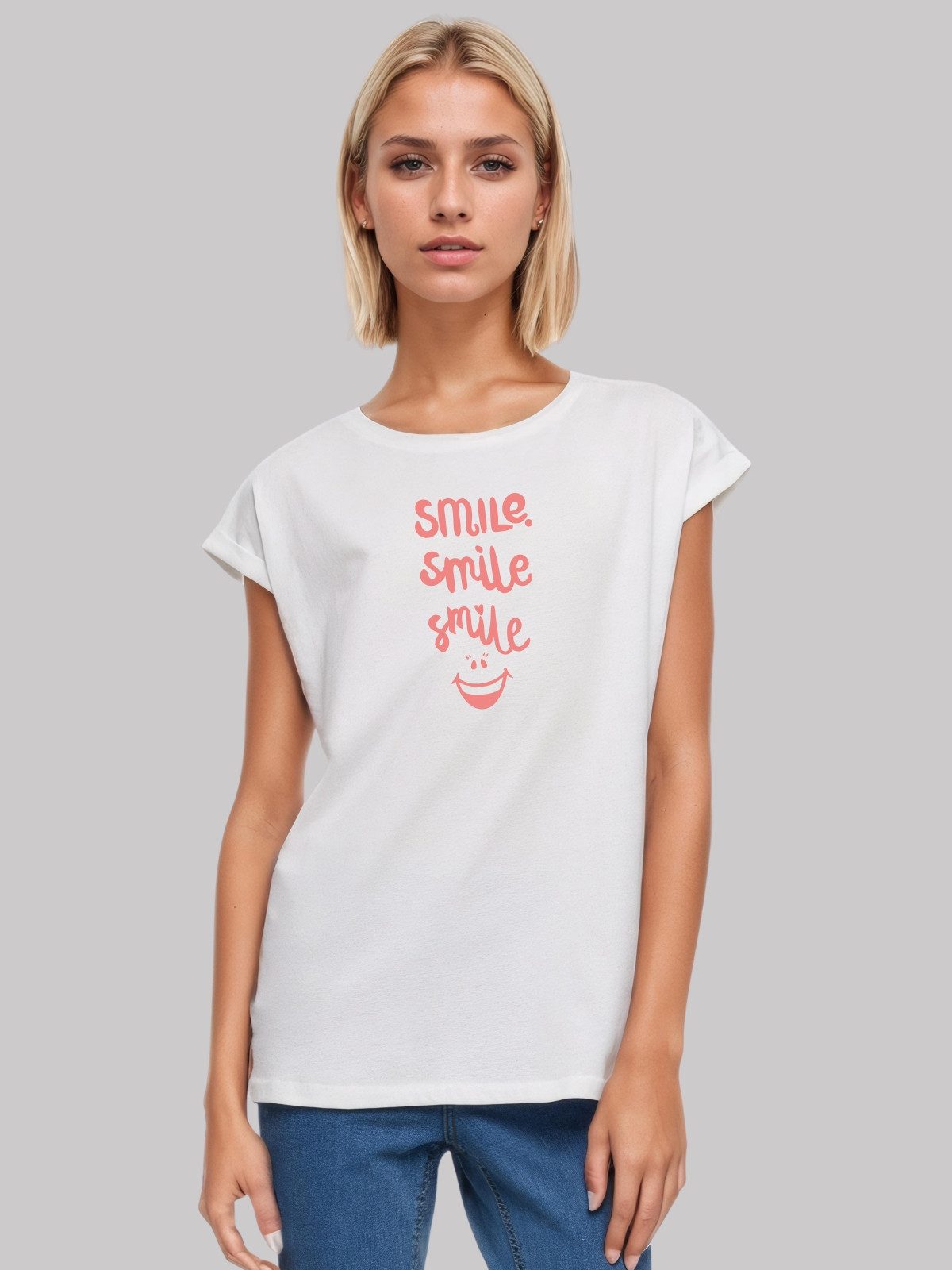 Be Famous Print-Shirt Classic Roll Up SMISMI (1-tlg., keine)