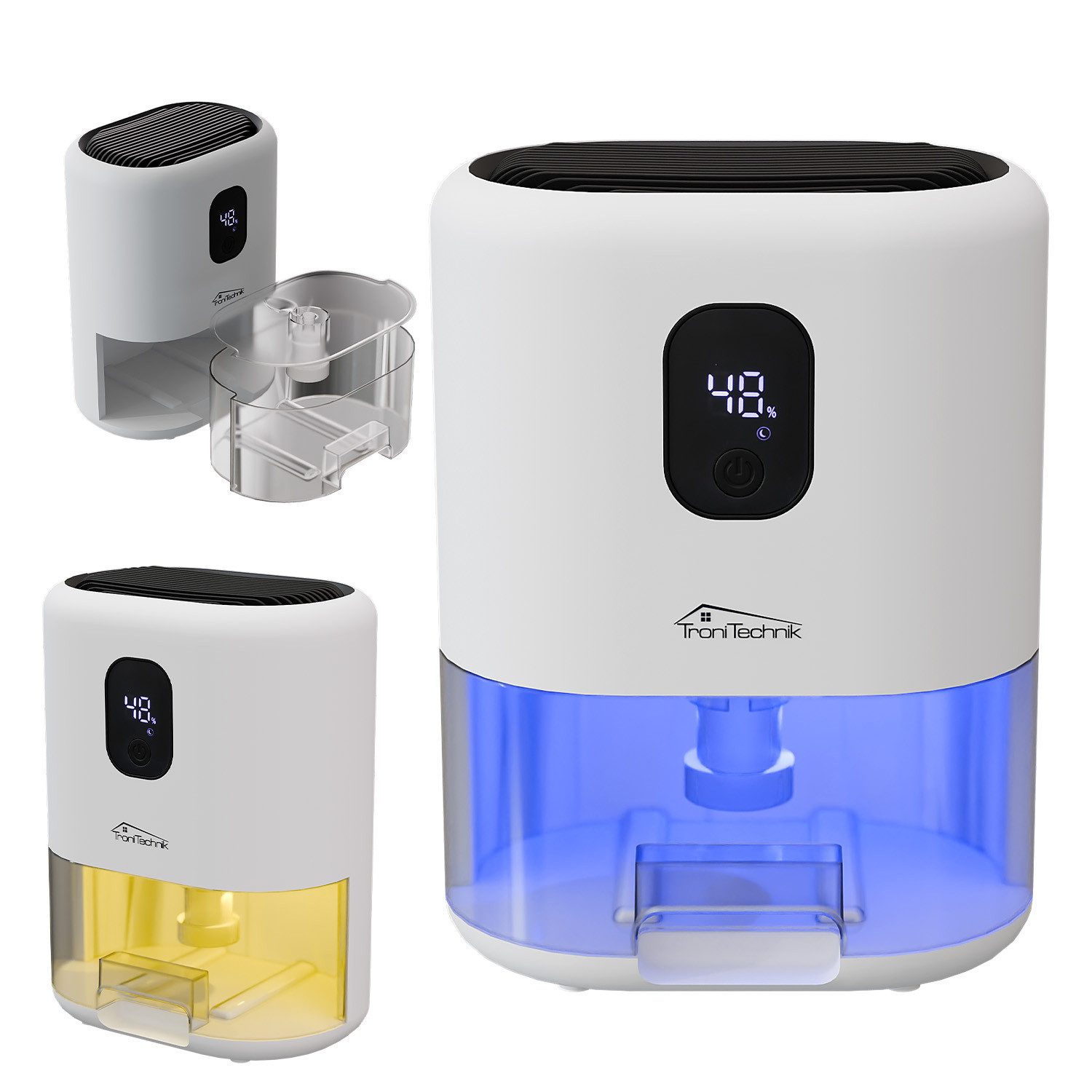 TroniTechnik Luftentfeuchter Raumentfeuchter Mini Trockner, Entfeuchtung 0. günstig online kaufen