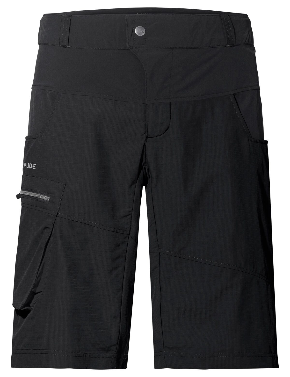 VAUDE Fahrradhose MEN'S QIMSA SHORTS für Radsport, aus Polyamid, mit Sitzpolster, mit Eingrifftasche