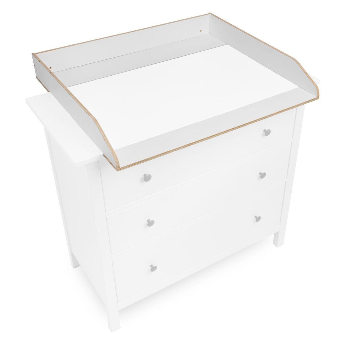 jonka Wickelaufsatz Weiß, für IKEA Hemnes Kommode 108 & 160 cm – Baby Wicke günstig online kaufen