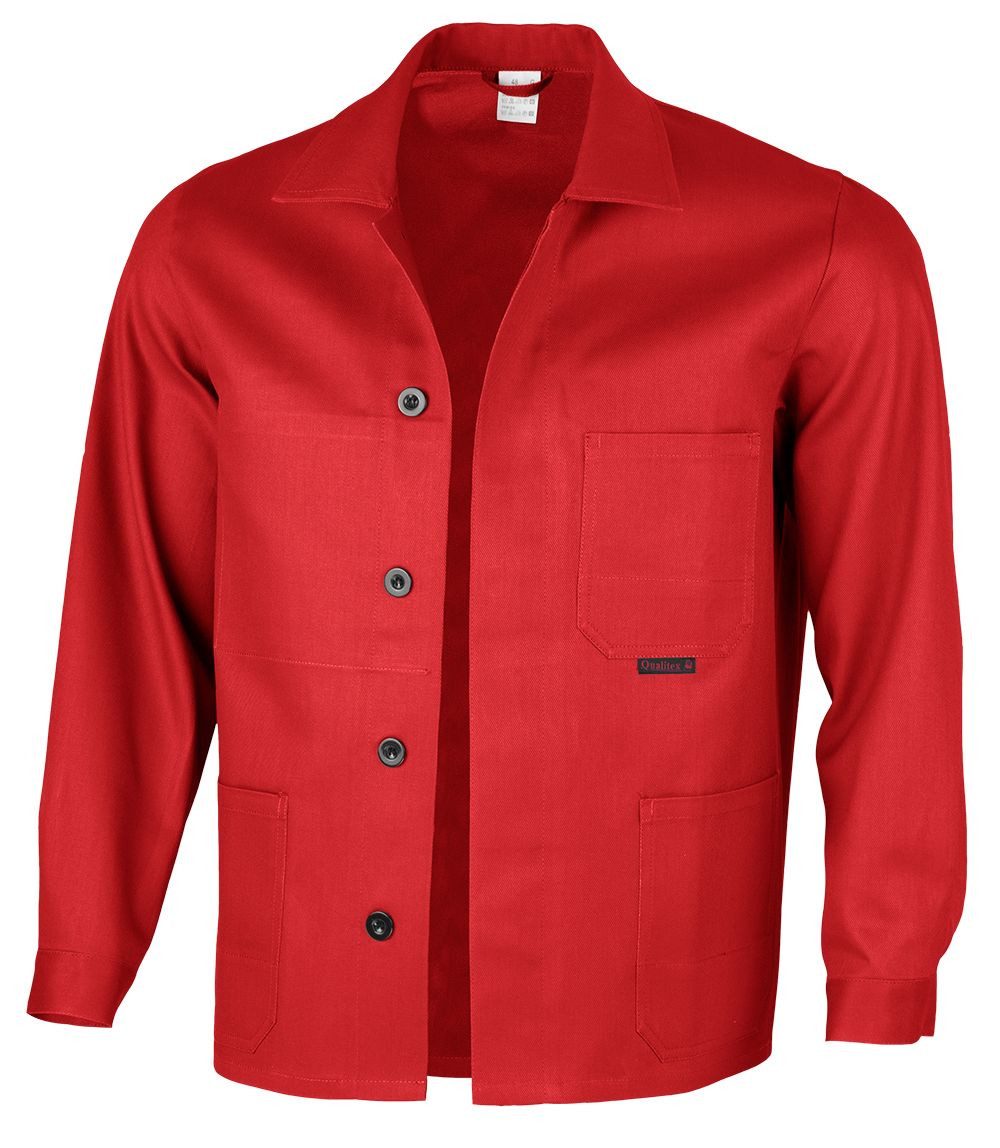 Arbeitsjacke lange classical Werkstattjacke - BW 270 g - aus reiner Baumwolle