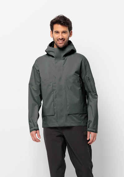 Jack Wolfskin Regenjacke WANDERMOOD 3L JKT M