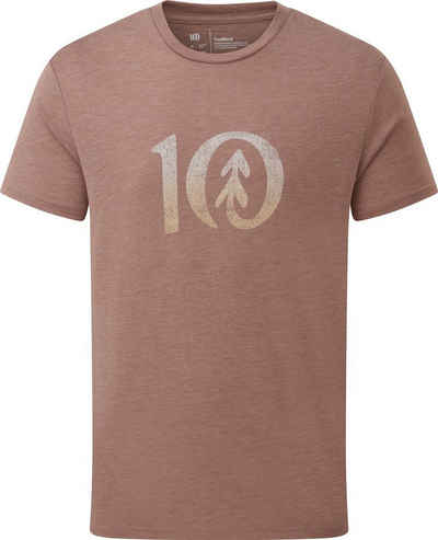 tentree T-Shirt M Gradient Ten T-Shirt TWILIGHT MAUVE HEATHER