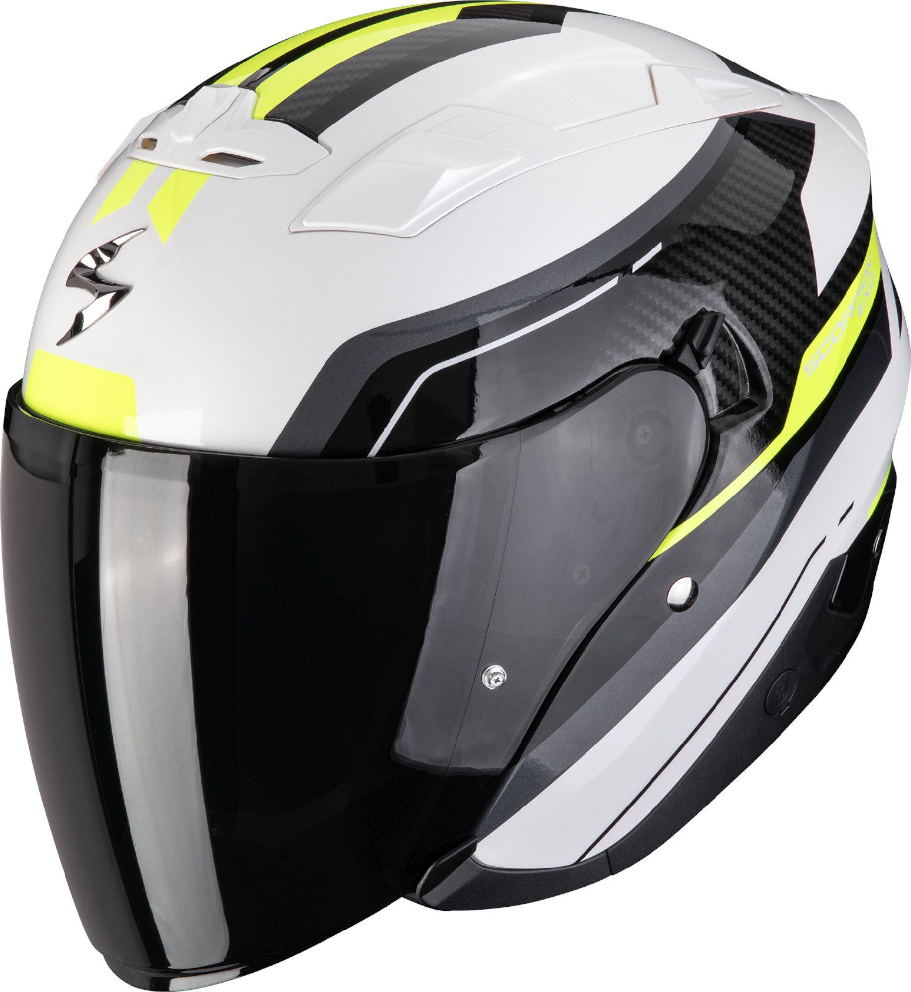Scorpion Exo Motorradhelm EXO-230 Hipe Jethelm, Vorbereitet Für Kommunikationssystem,vorbereitet Pinlockscheibe,i