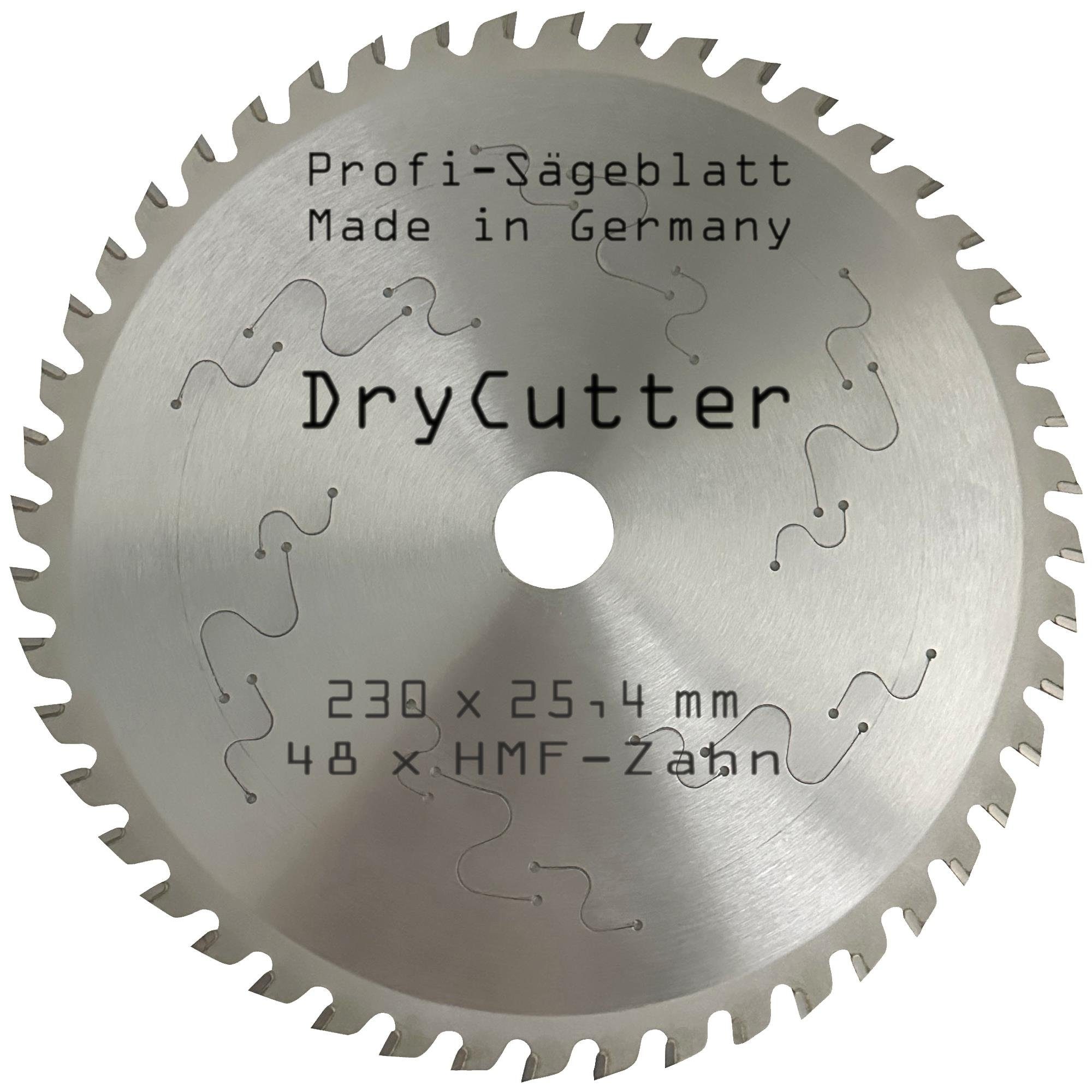 BauSupermarkt24 Kreissägeblatt Sägeblatt Dry-Cutter 230 x 25,4 mm für Kreissäge Alu Kunstoff Stahl