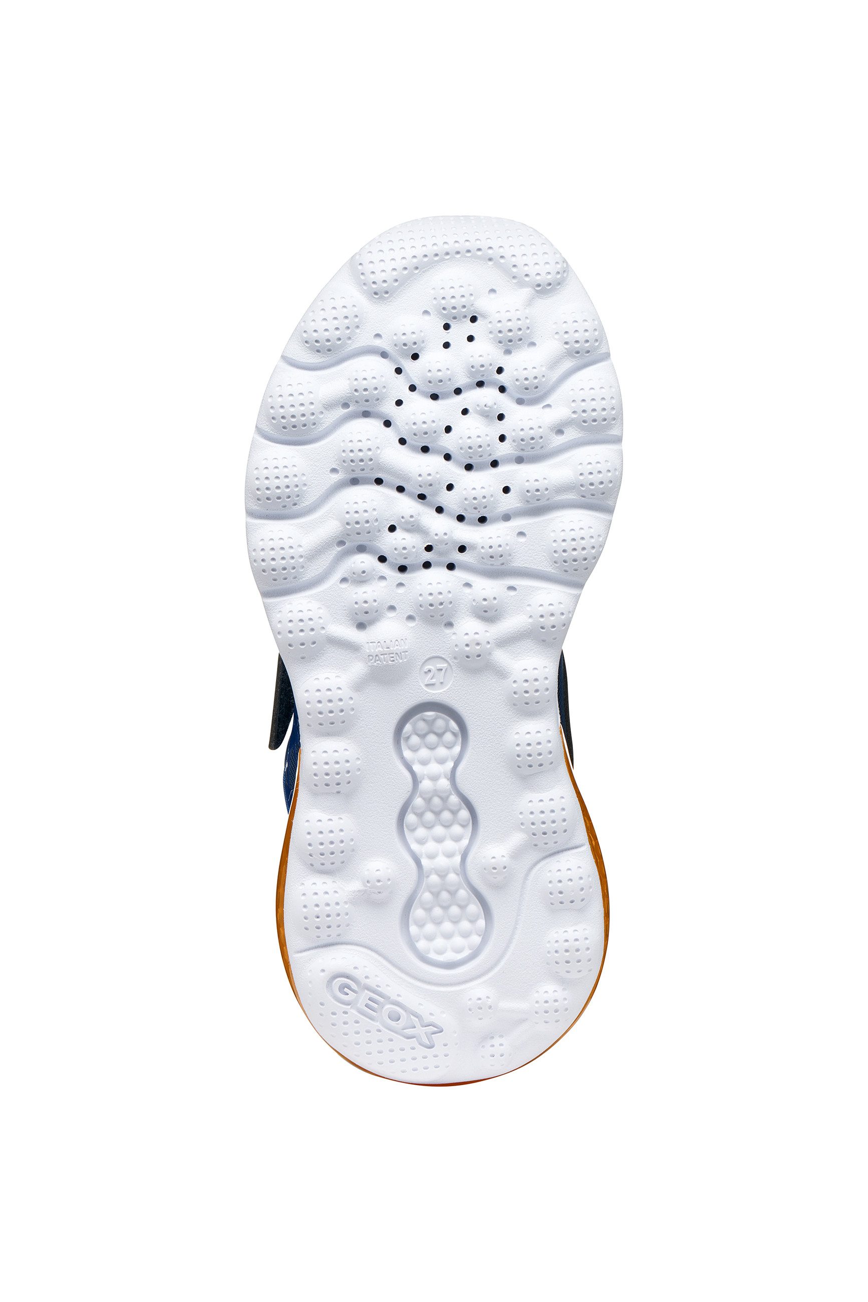 Geox Blinkschuh J ACTIVART ILLUMINUS Sneaker Klettschuh mit Looney Tunes Motiv, Größenschablone zum Download