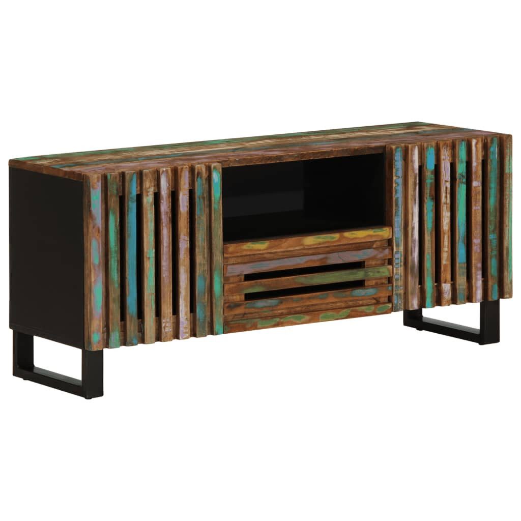 vidaXL TV-Schrank TV-Schrank 100x34x46 cm Massivholz günstig online kaufen