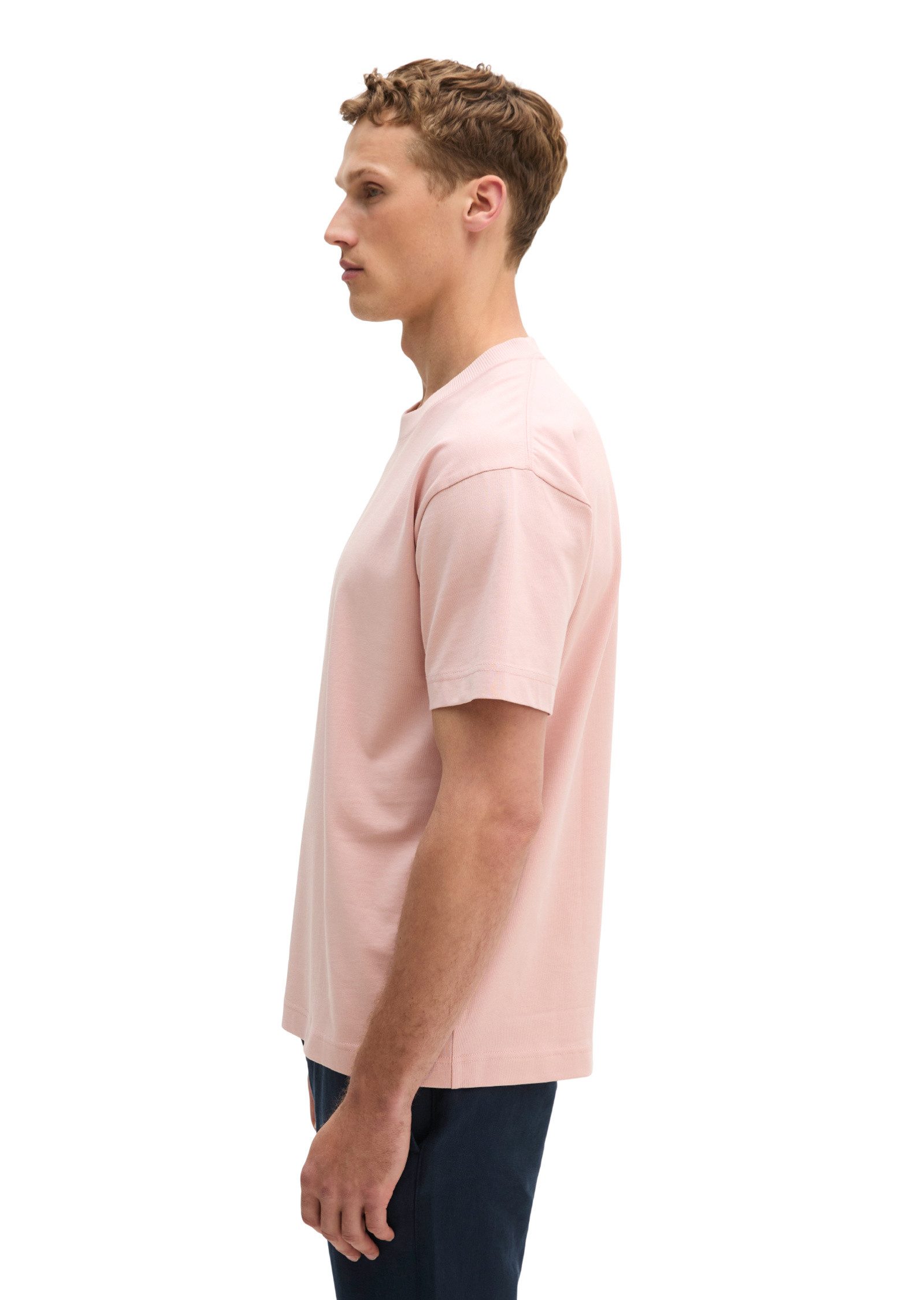 Marc O'Polo T-Shirt aus schwerem Bio-Baumwoll-Jersey