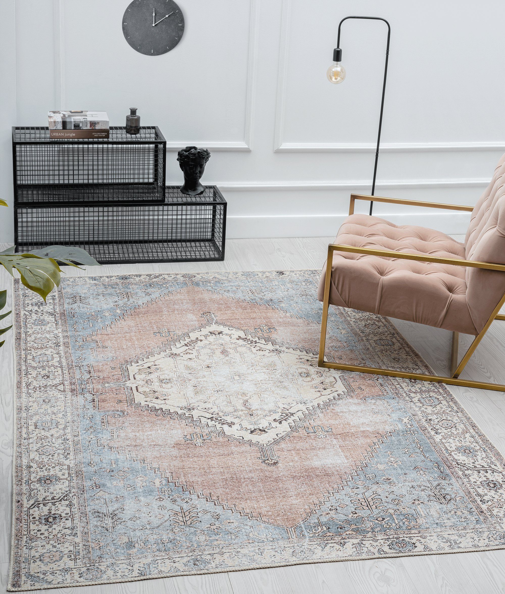 Teppich »Zen Klassicher Vintage Wohnzimmer Teppich im Modernen Used Look,
