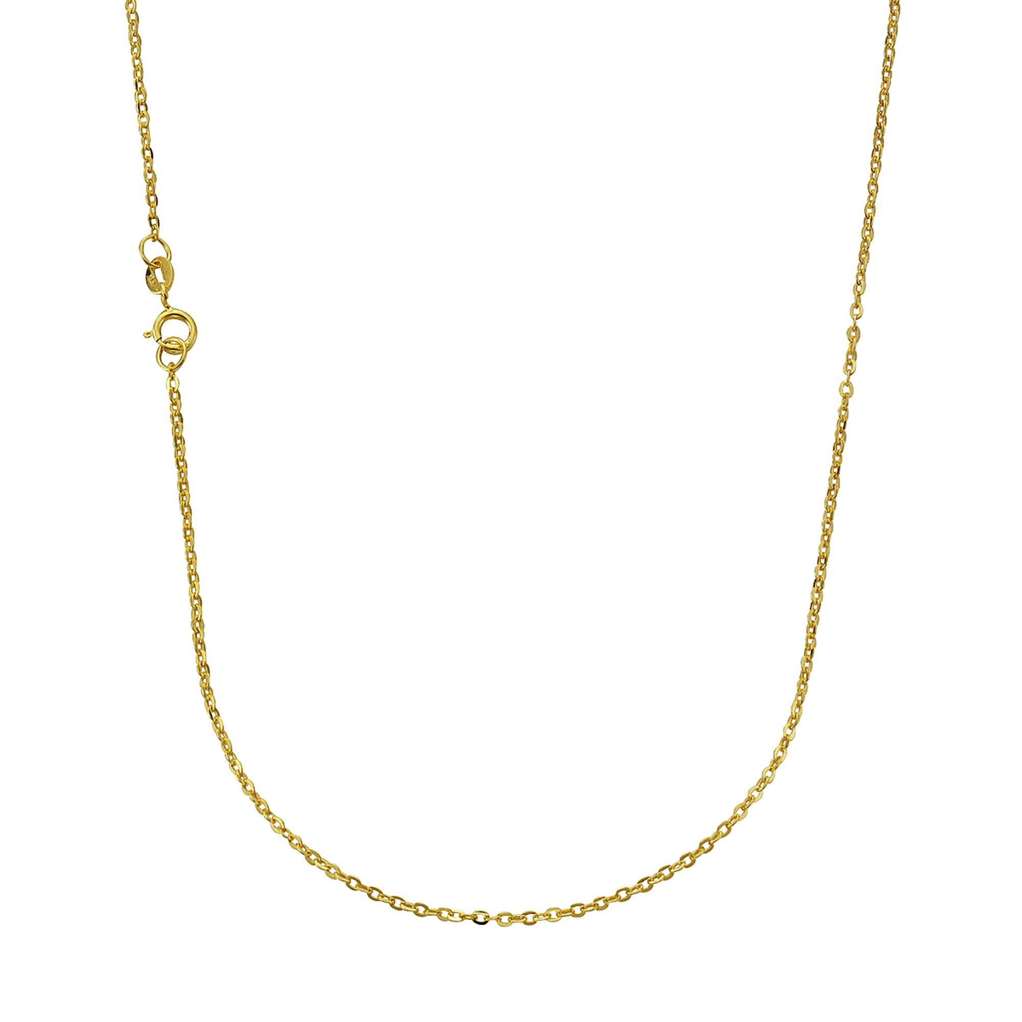 Fascination by Ellen K. Collierkettchen Gold 333 Ankerkette mit einer Länge von 42cm