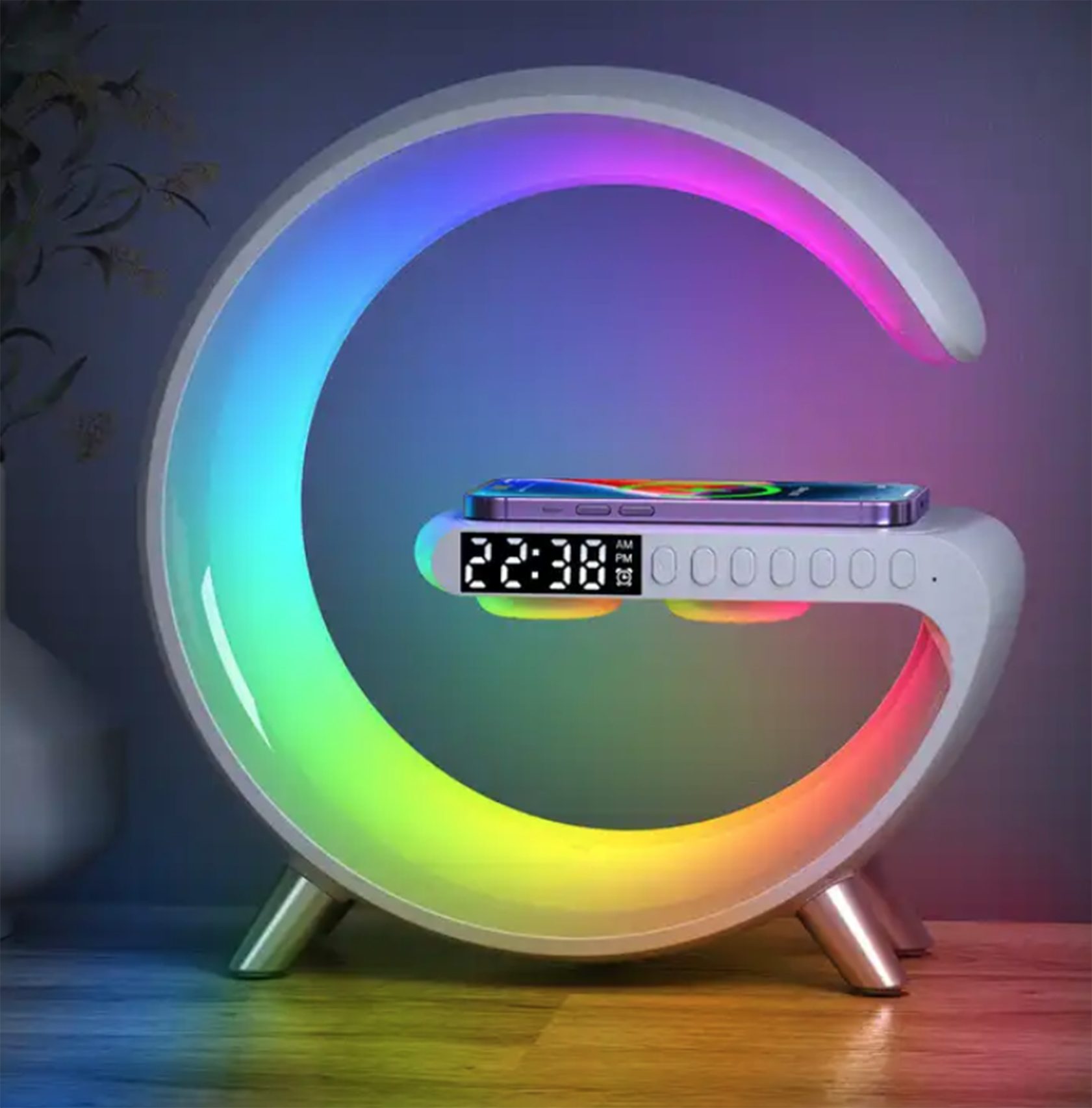 256 Farben APP-Steuerung LED-Umgebungslicht-Atmosphärenlampe für S