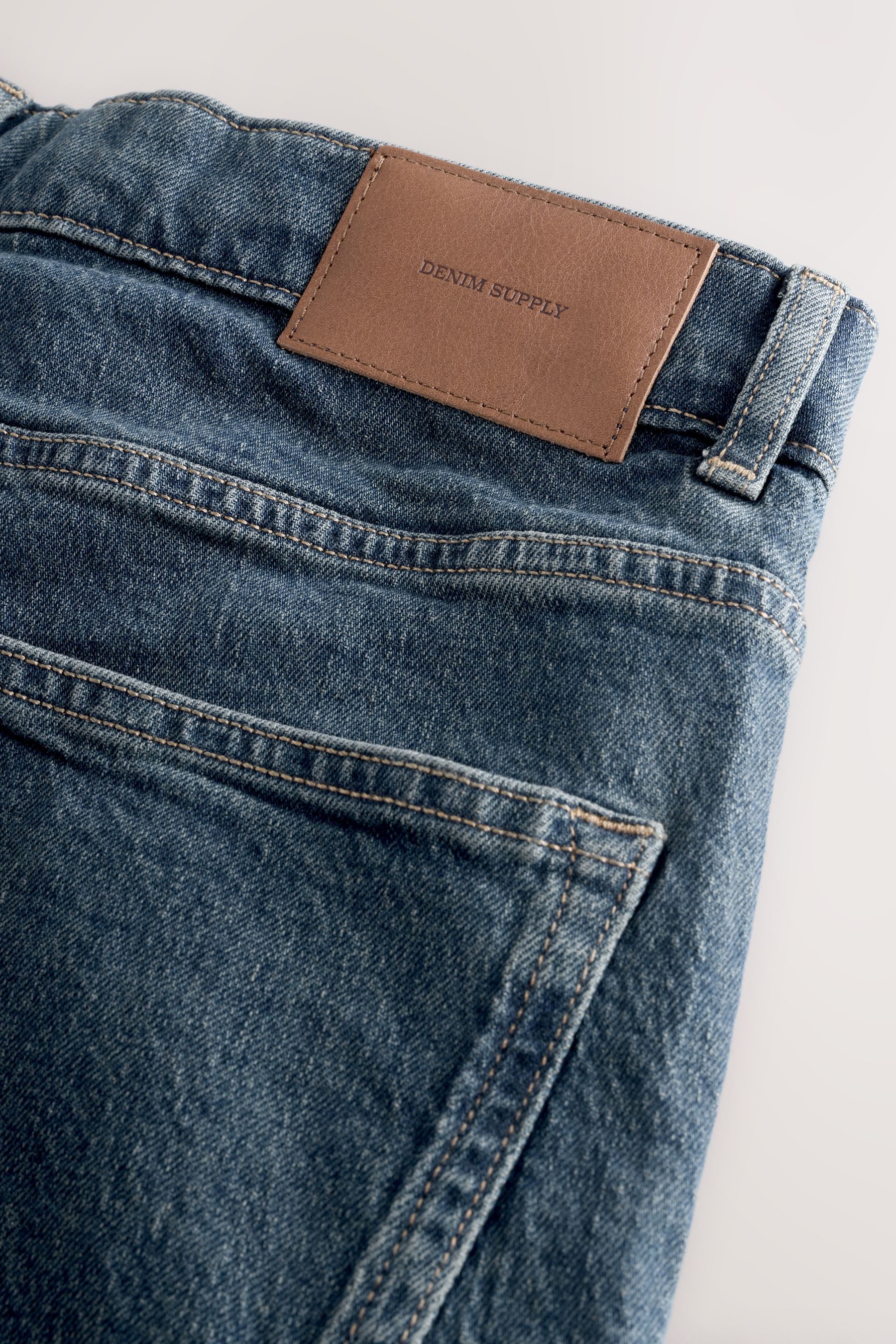 Next Tapered-fit-Jeans Authentic Stretchjeans im Vintage-Look (1-tlg)