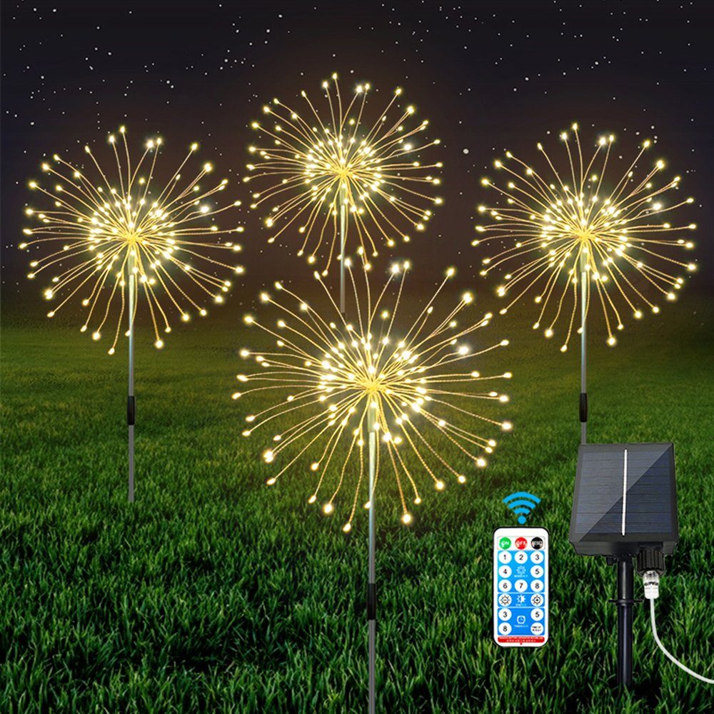 MUPOO LED Solarleuchte 4 Pack LED günstig online kaufen