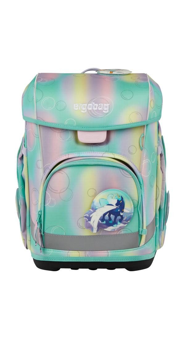ergobag Schulranzen cubo light Set (6-tlg., 5-teiliges Set), wiegt nur 780g