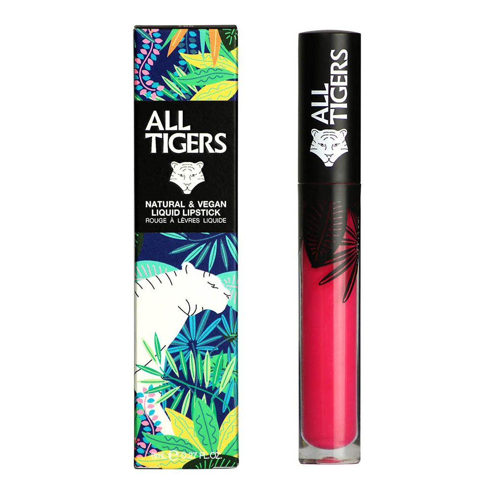 ALL TIGERS Lippenstift Liquid Lipstick - 786 Fuchsia 8ml