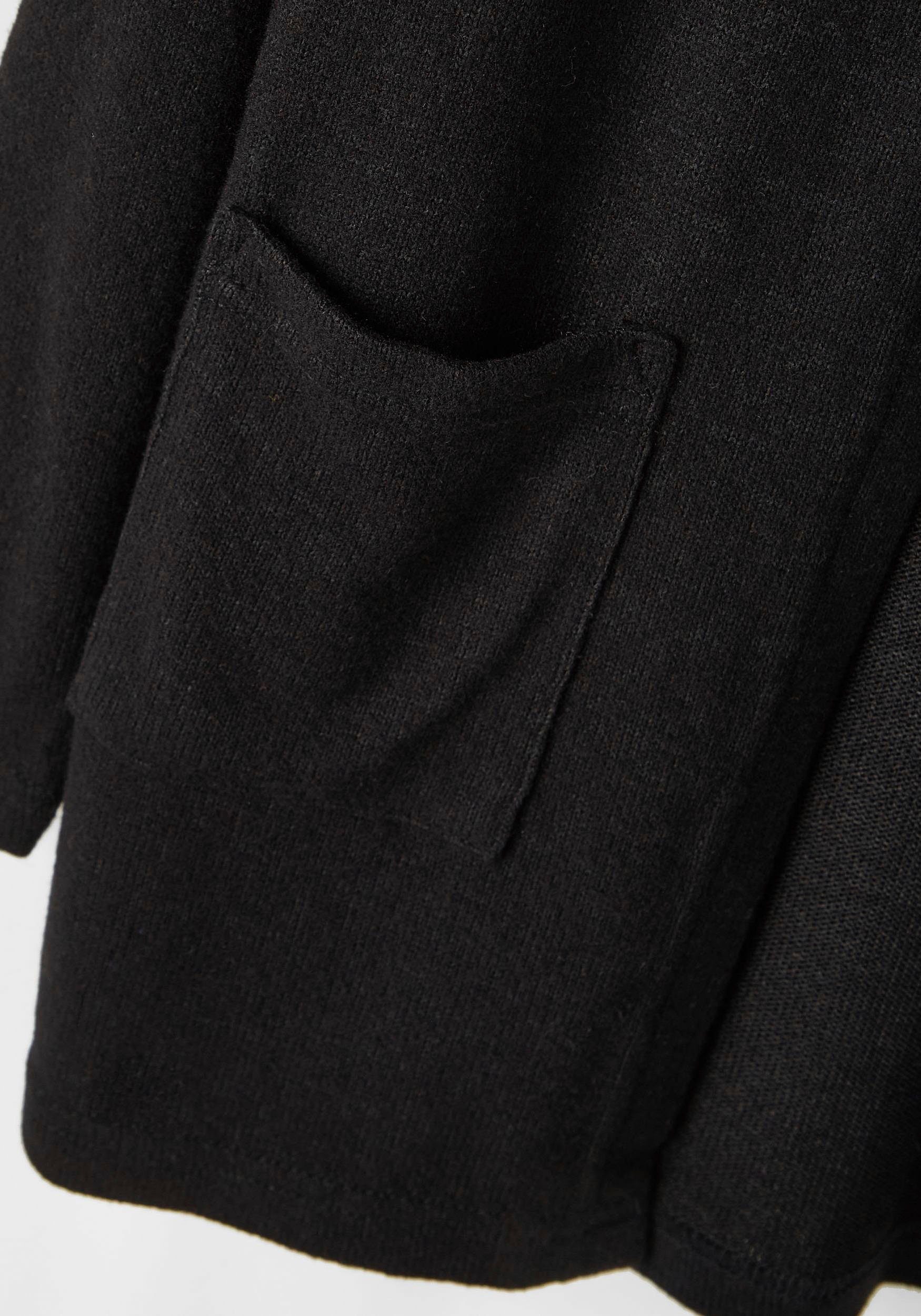 Name It Strickjacke NKFVICTI – Cardigan ohne Verschluss aus Feinstrick unifarben, casual, regular fit, Feinstrick, V-Ausschnitt – Bild 4 von 5