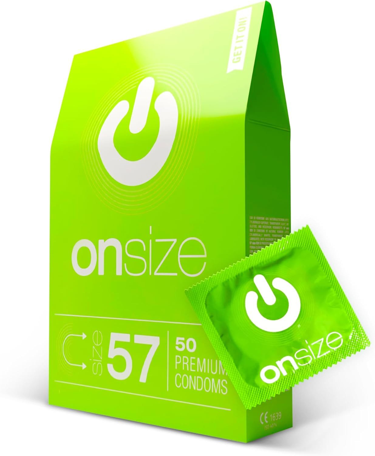 ON Condoms Kondome ONsize verschiedene Größen, perfekte Passform, Moderne Marke, faires Kondom