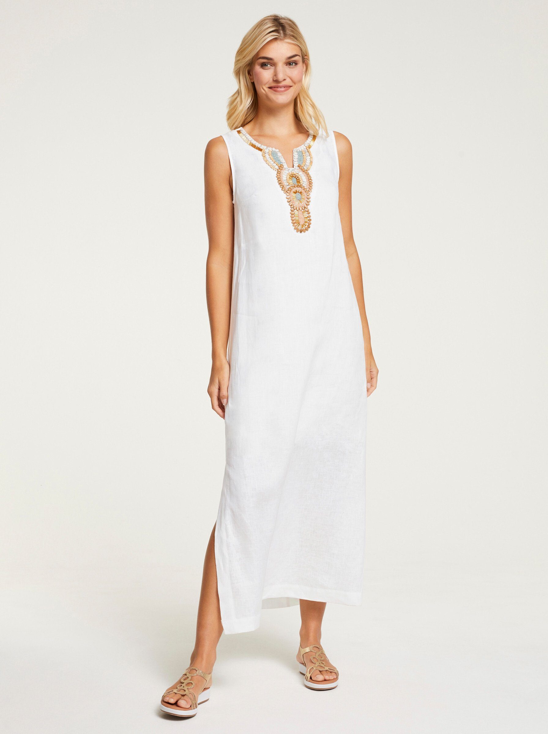 Etuikleid Leinenkleid